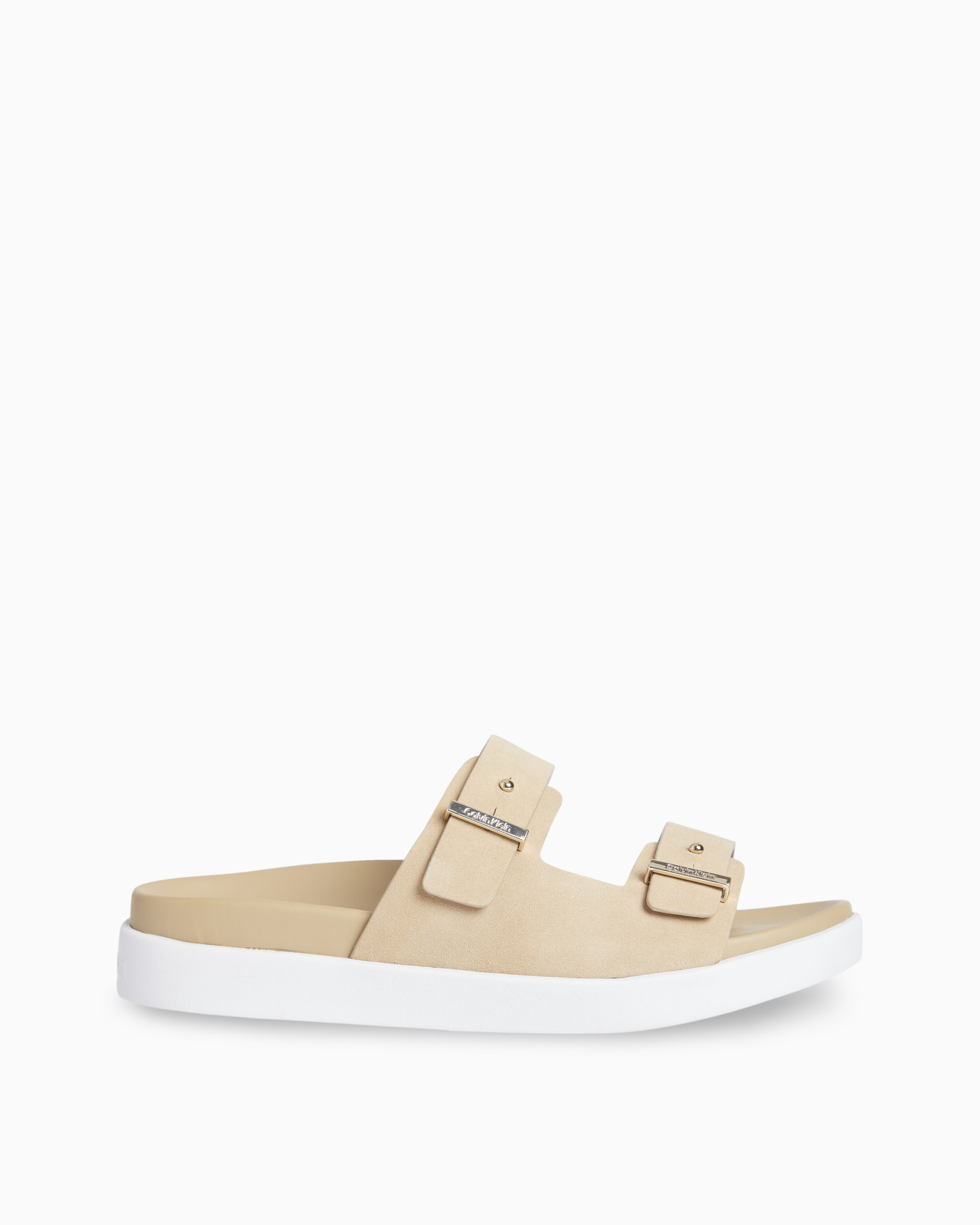 Leather Slides Calvin Klein