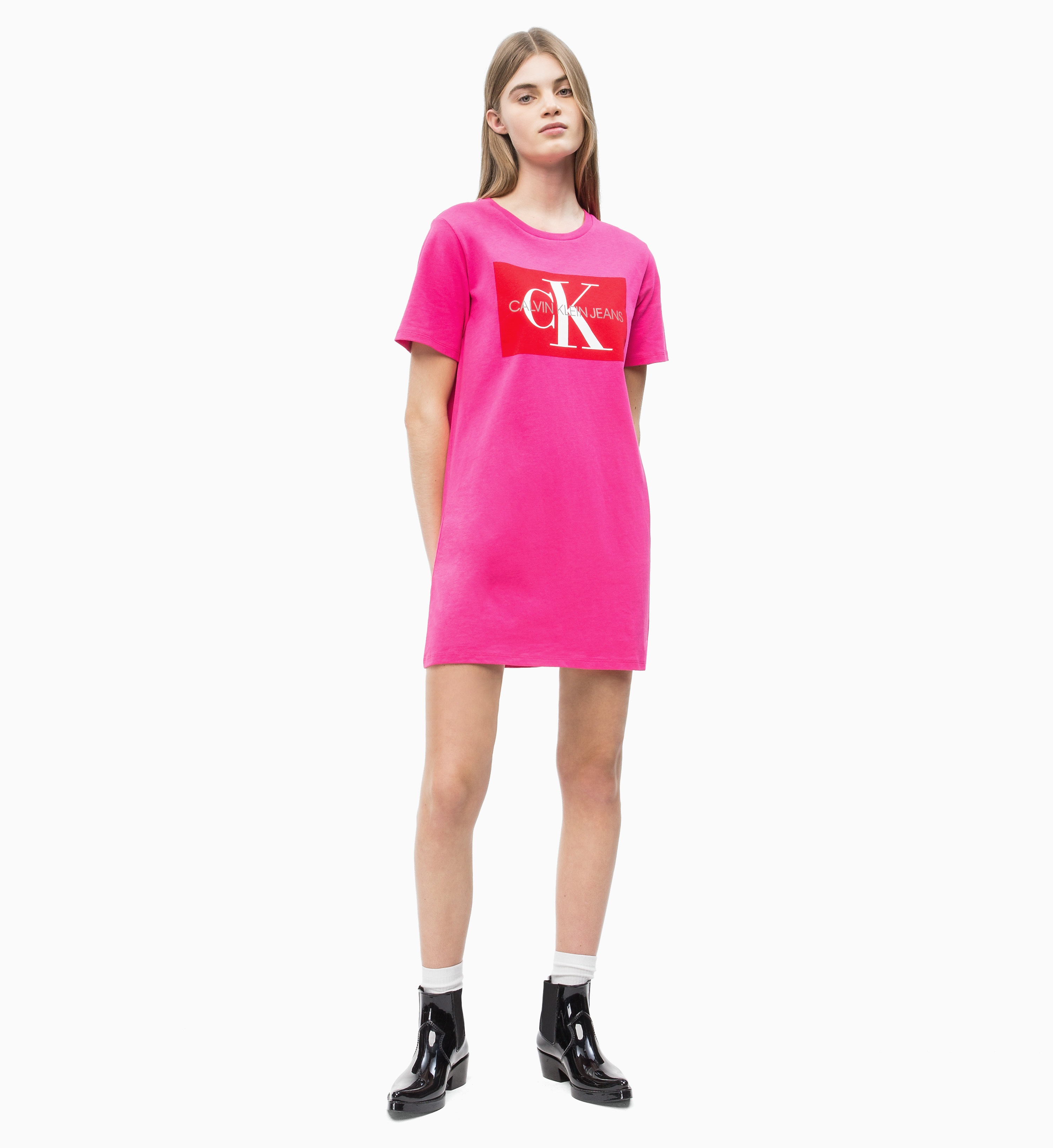 iconic monogram box tshirt dress