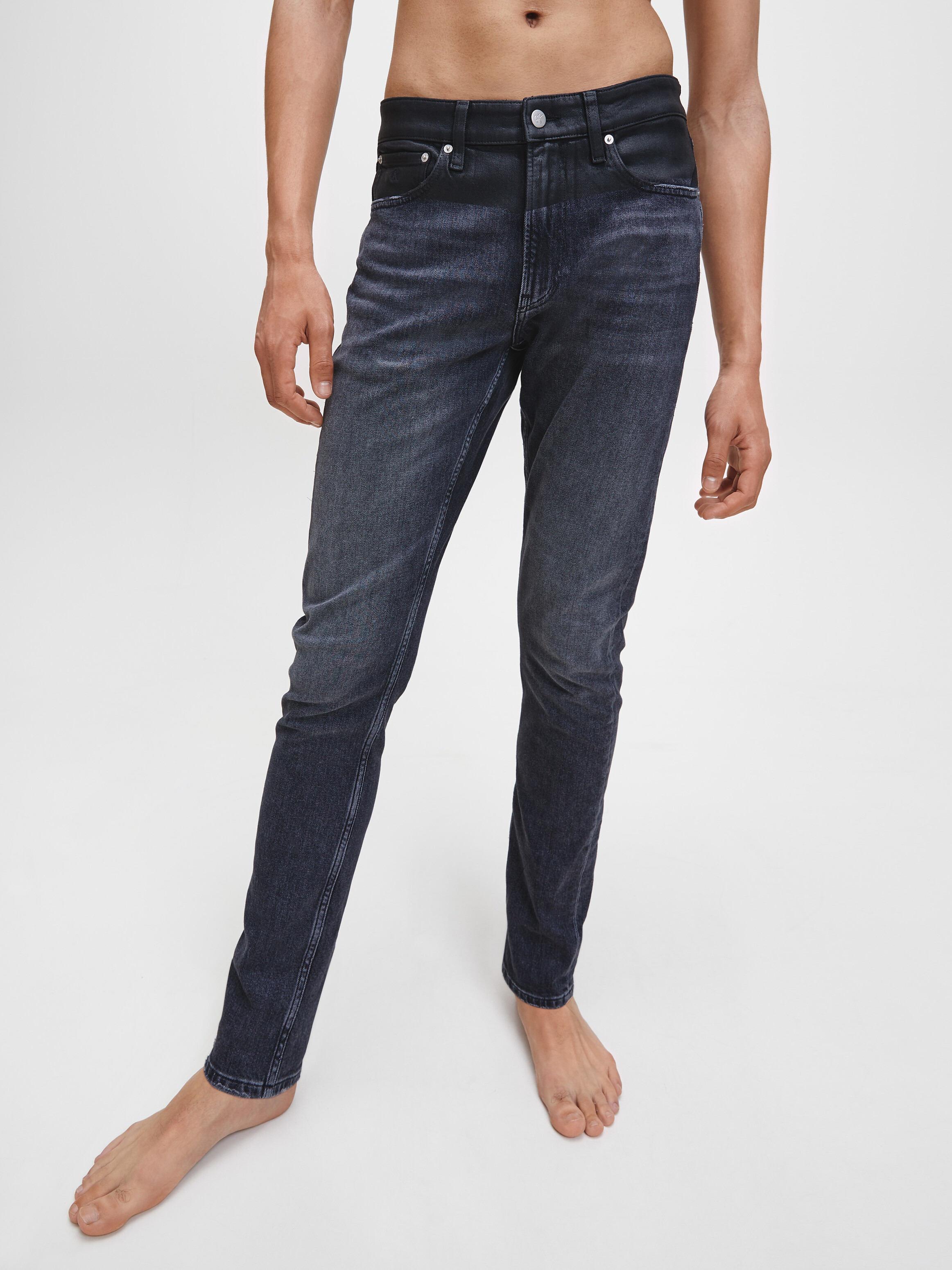 calvin klein tapered jeans