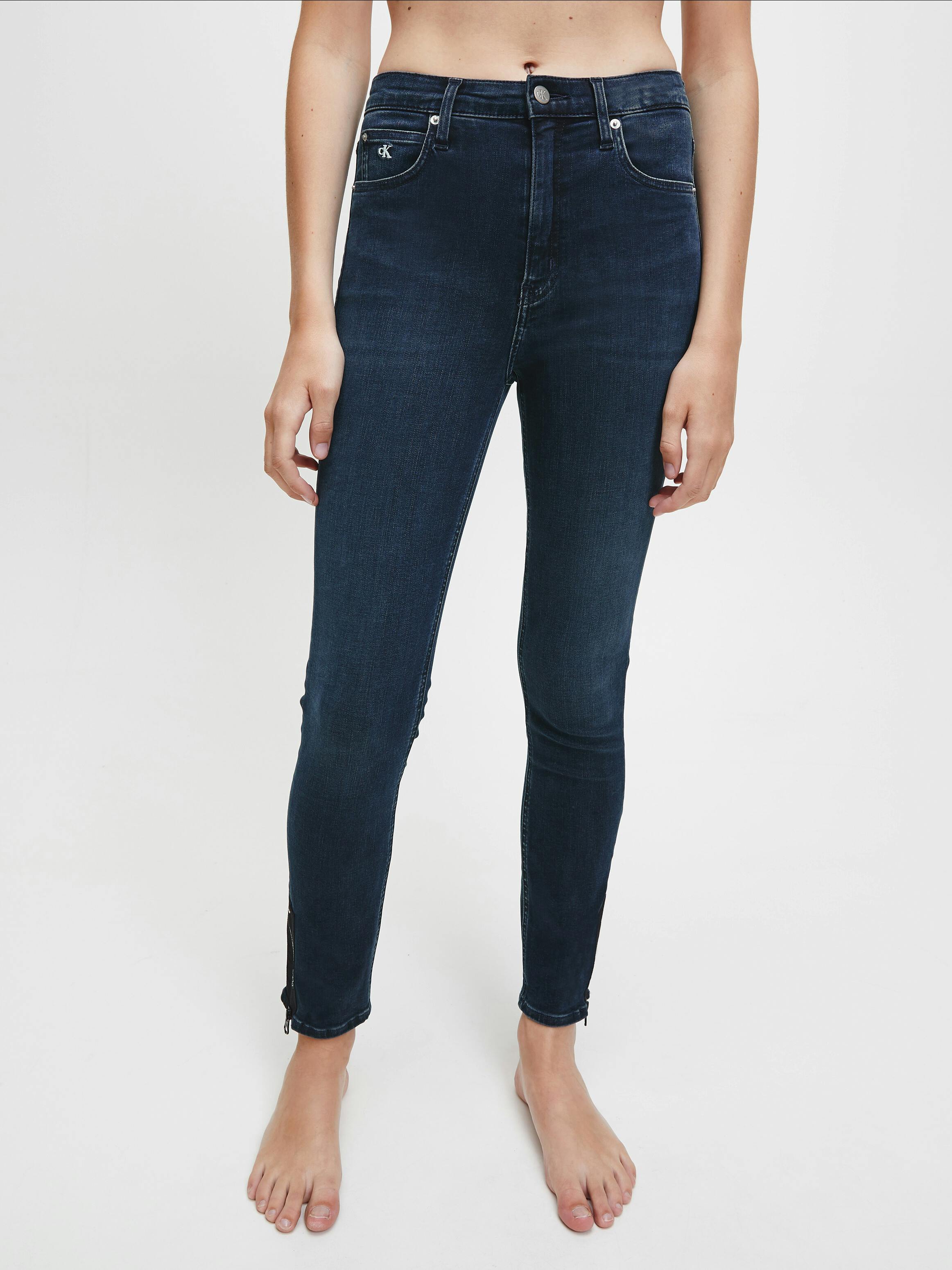 High Rise Skinny Ankle Jeans | Jeans | Calvin Klein