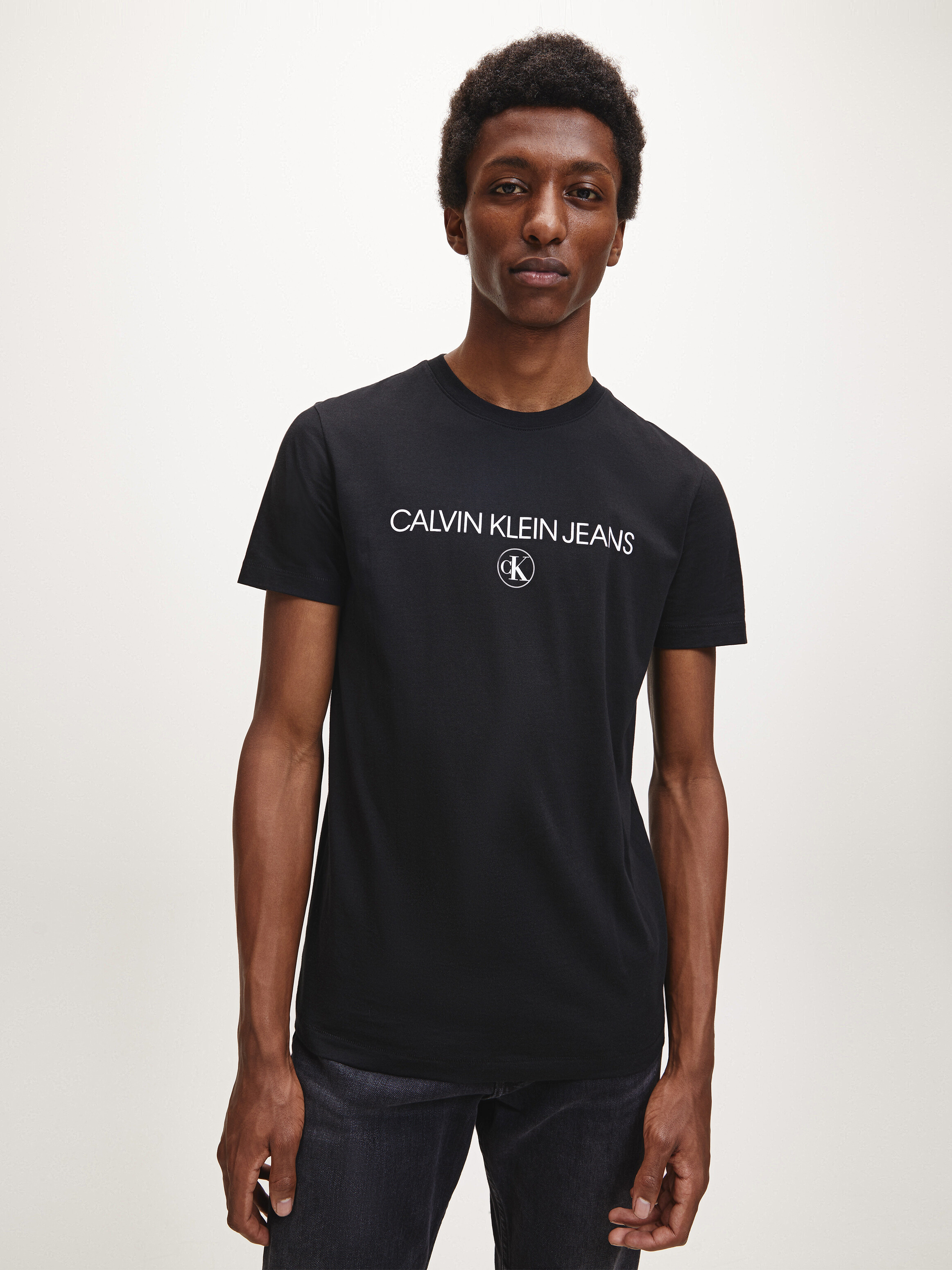 Slim Organic Archive Logo T-shirt | T-shirts | Calvin Klein