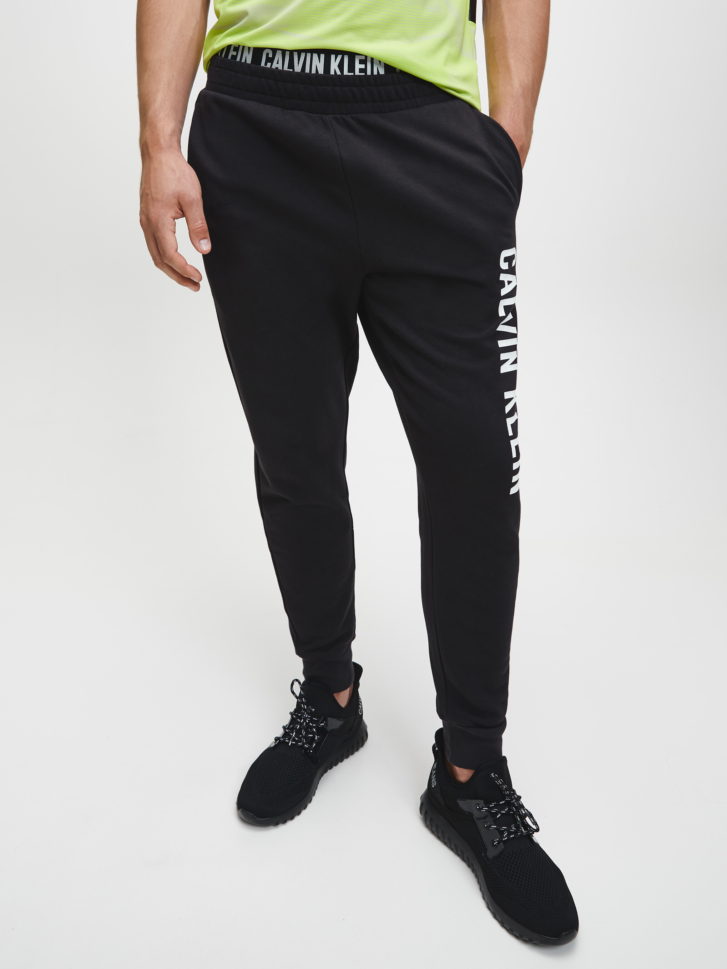 Calvin klein shop side logo joggers