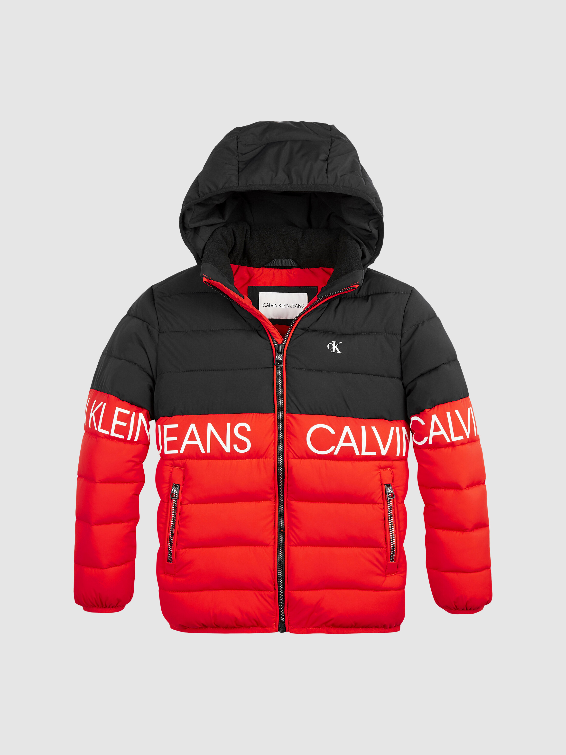 Calvin klein windbreaker red hotsell