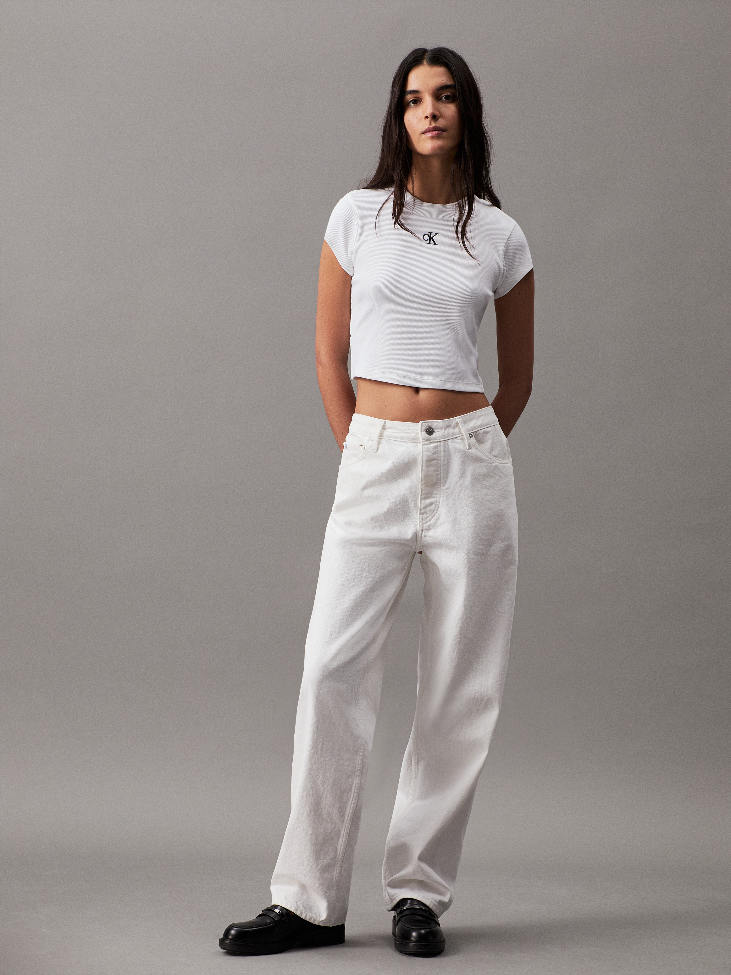 ジェニー着用【 】☆Baby Fit Crop T-shir.t☆WHITE Jordan baby crop T-shirt in white | ASOS