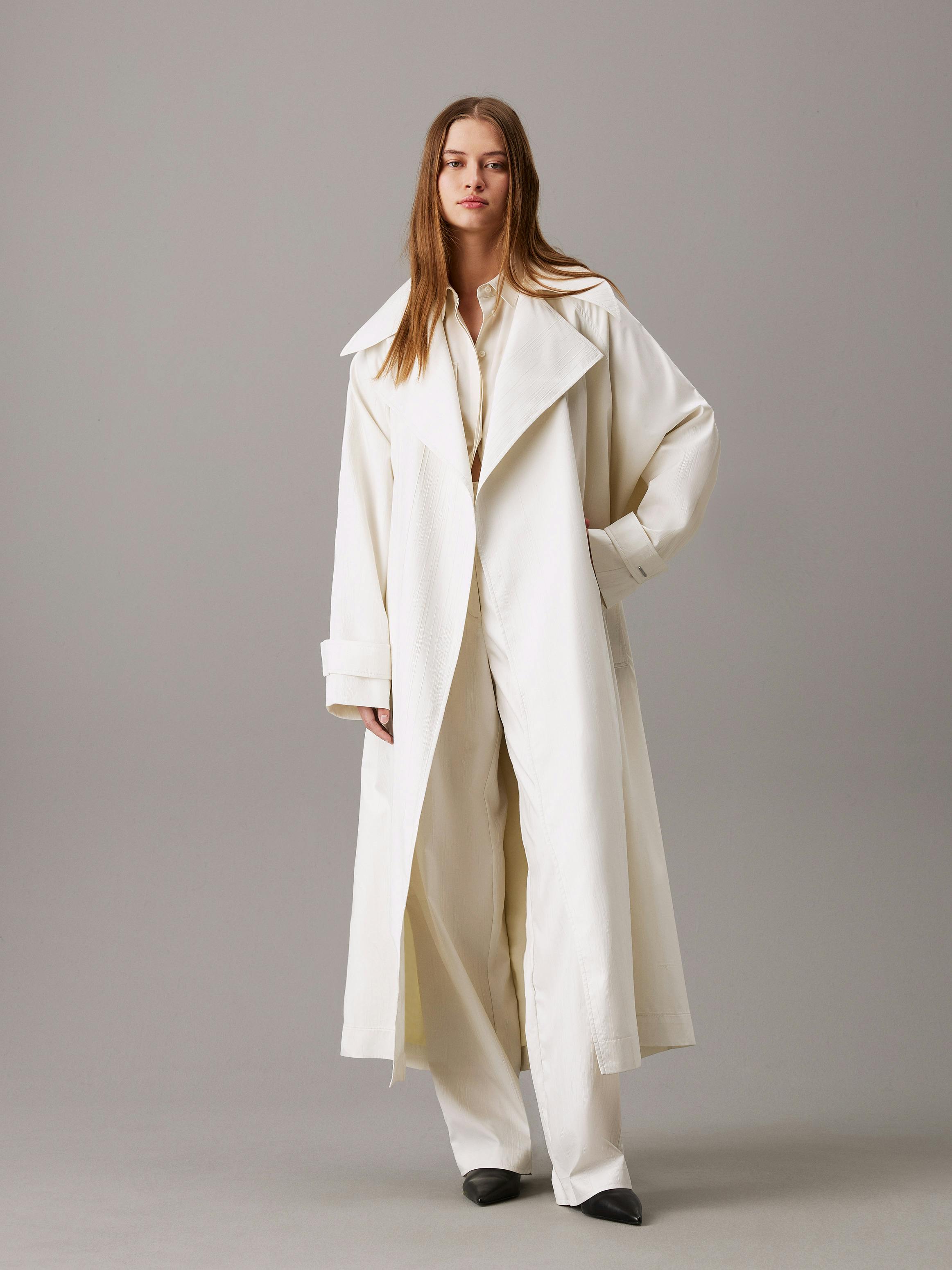 極美品 stein 押さえつける 23AW oversized trench coat