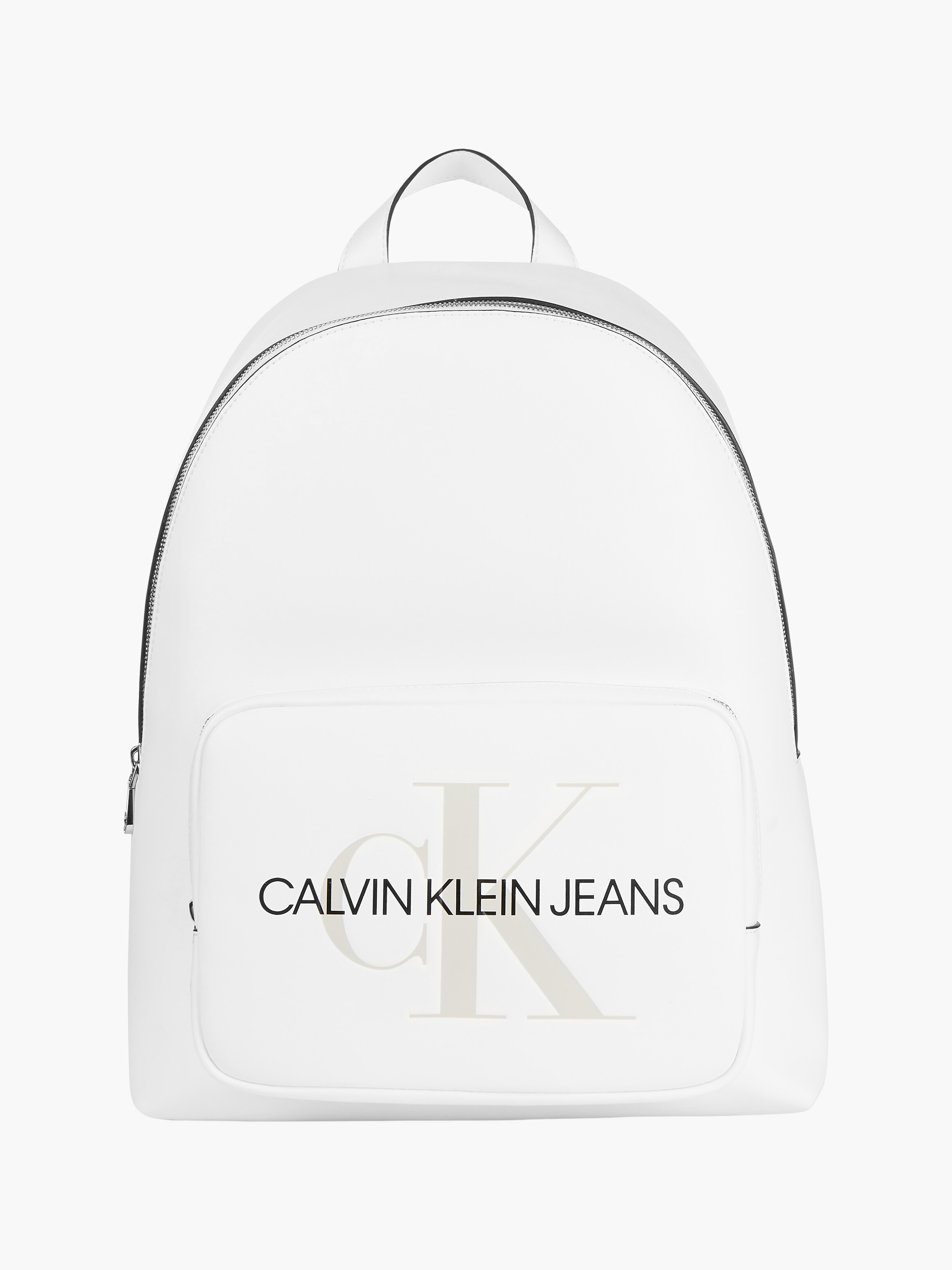 calvin klein backpack silver