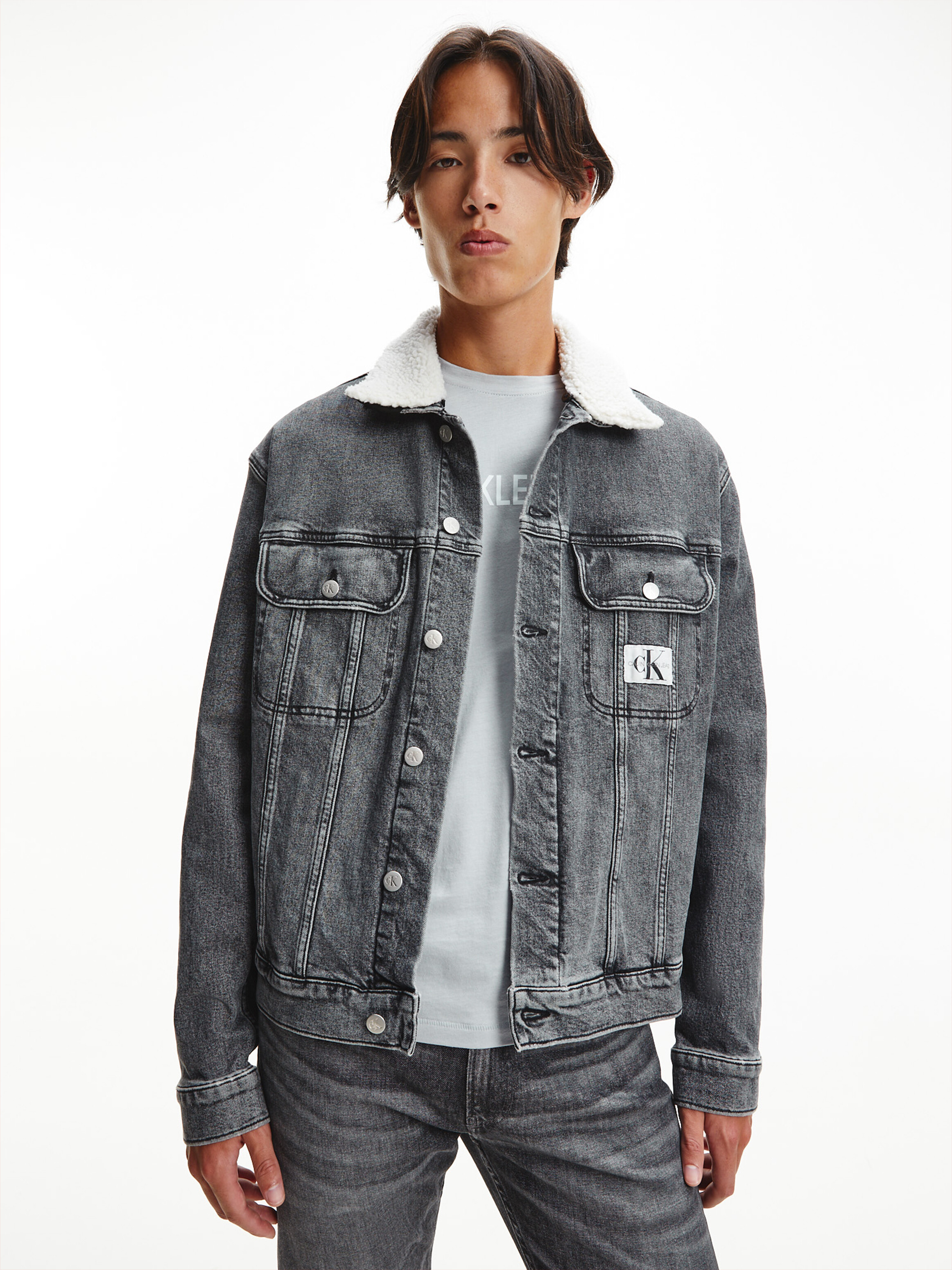 calvin klein denim jacket