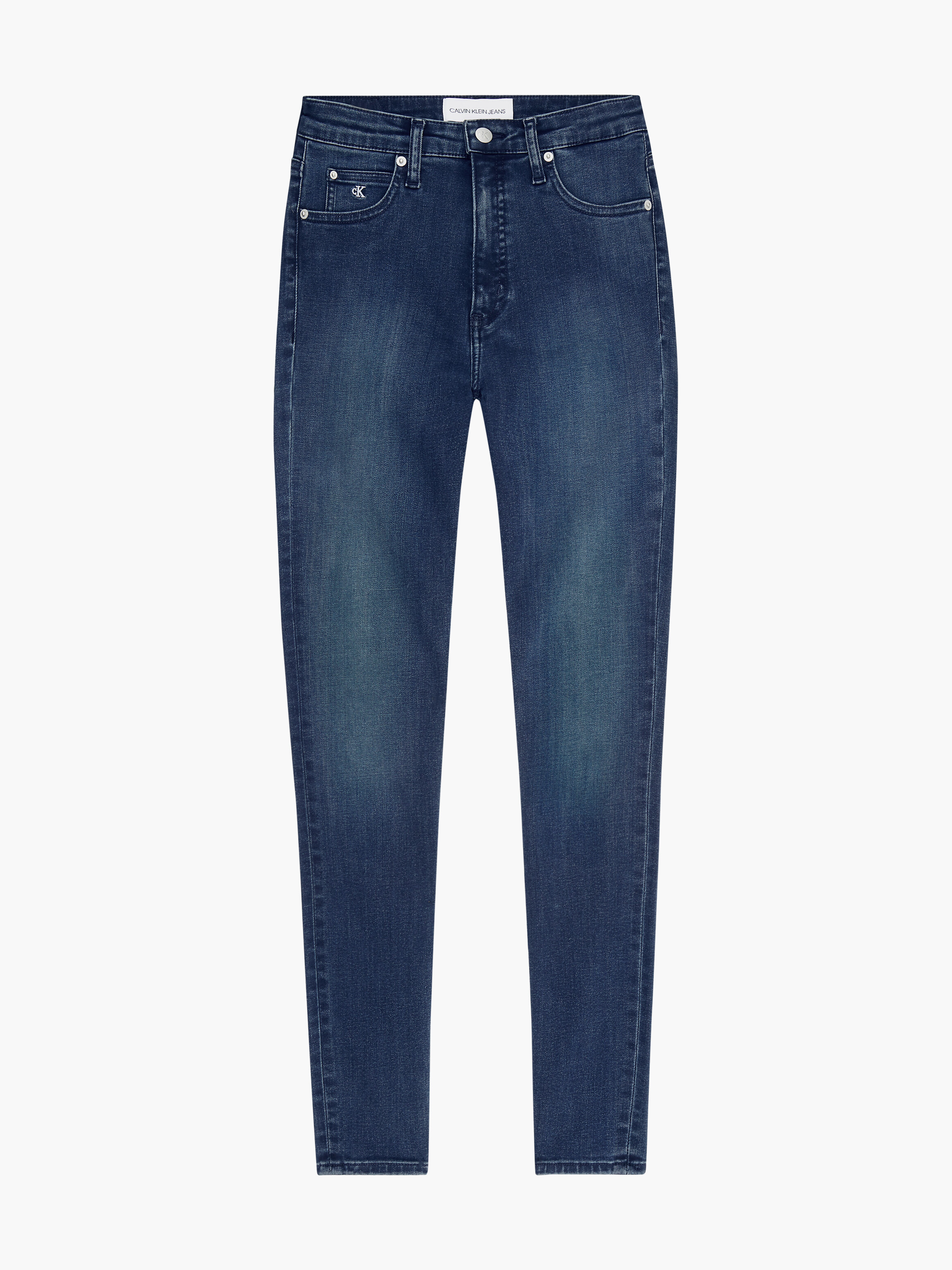 High Rise Super Skinny Ankle Jeans Calvin Klein