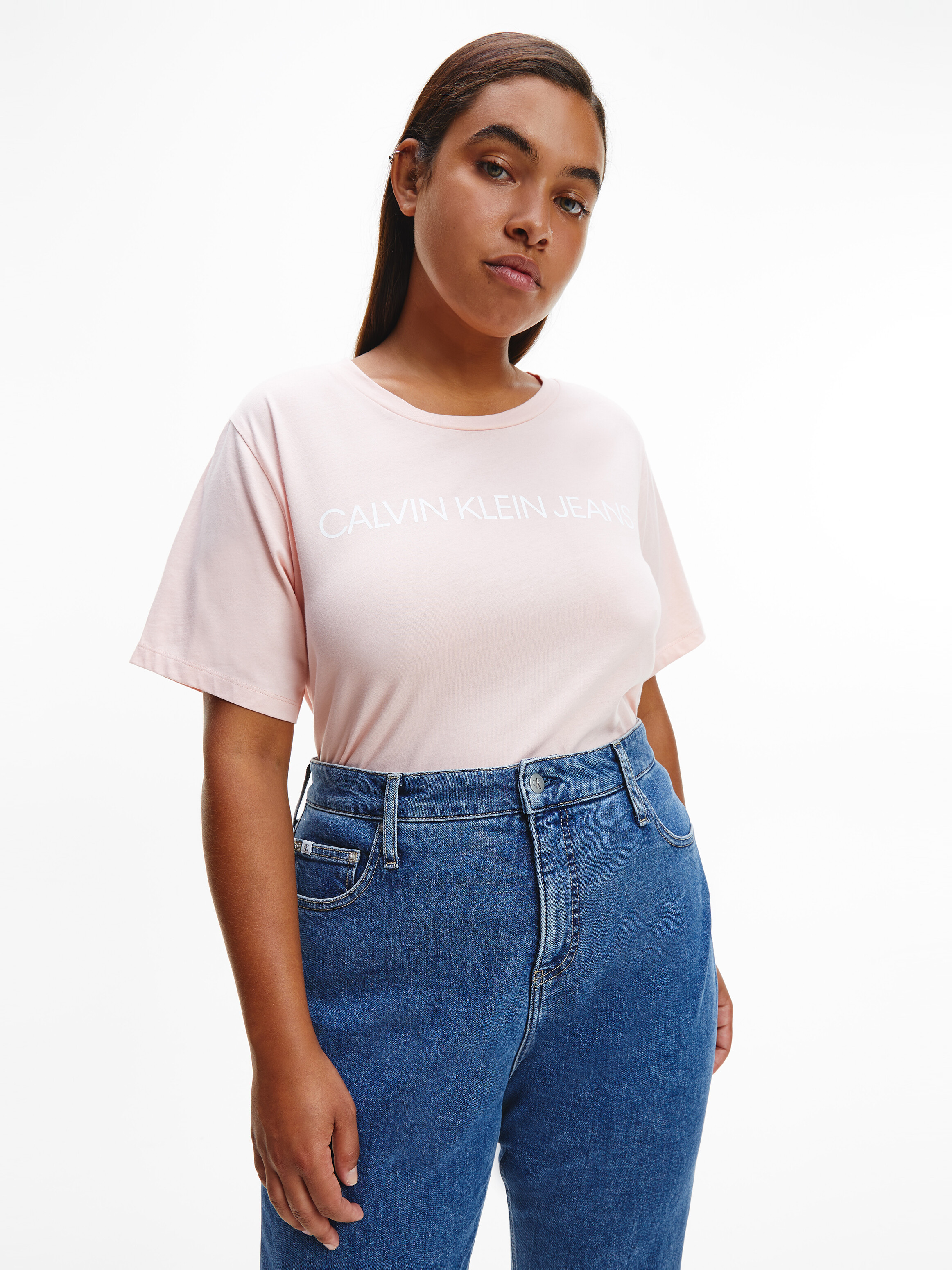calvin klein plus tops