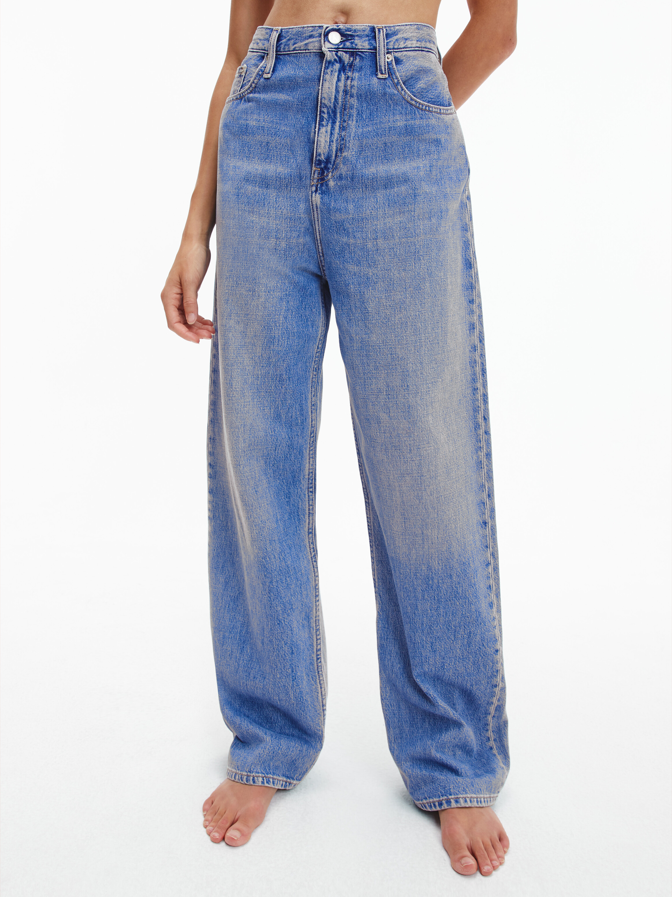 Calvin klein high waisted on sale jeans