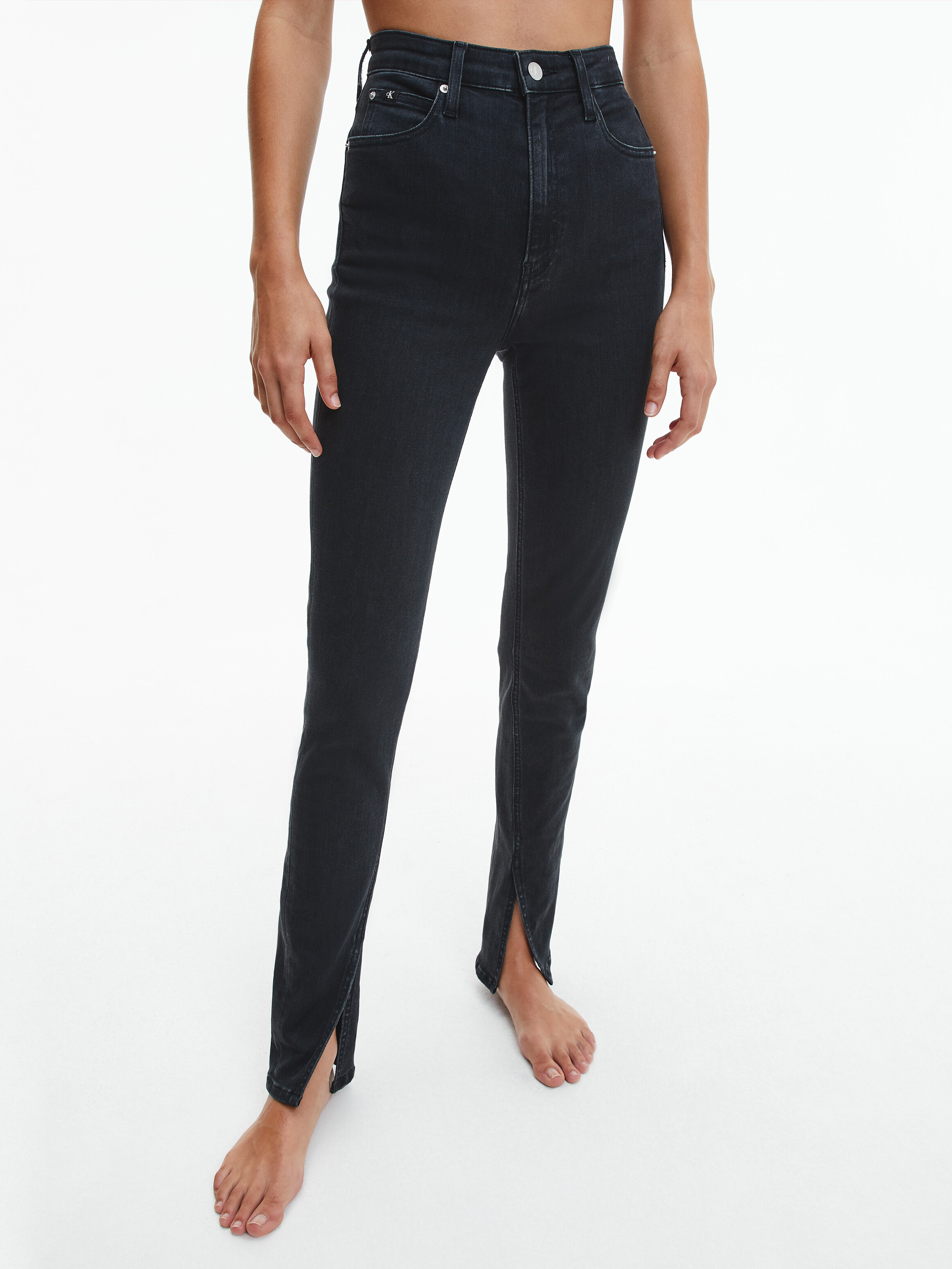 calvin klein high waist skinny jeans