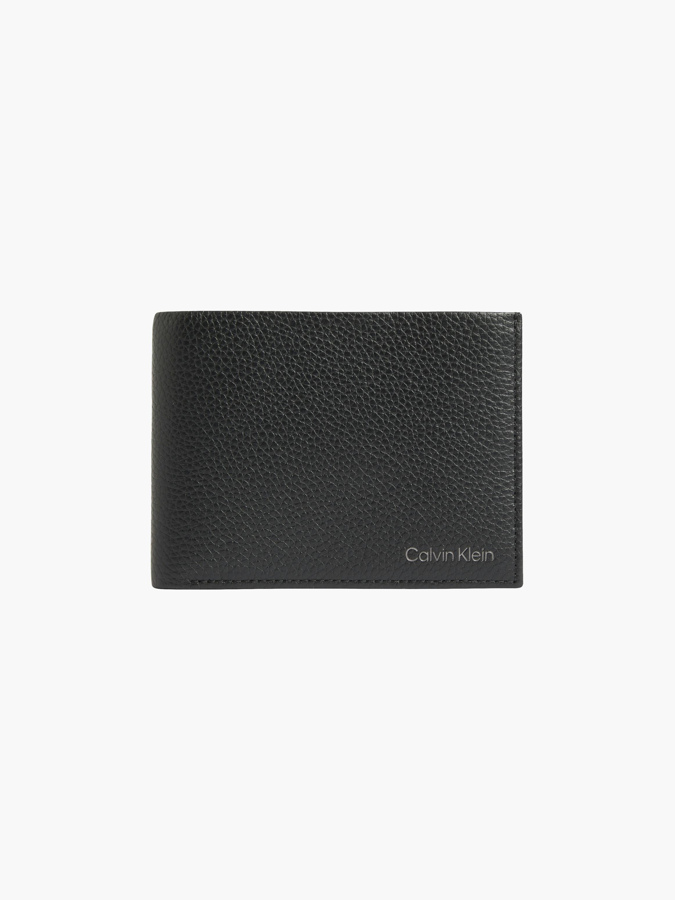 Leather Rfid Billfold Wallet Wallets Calvin Klein