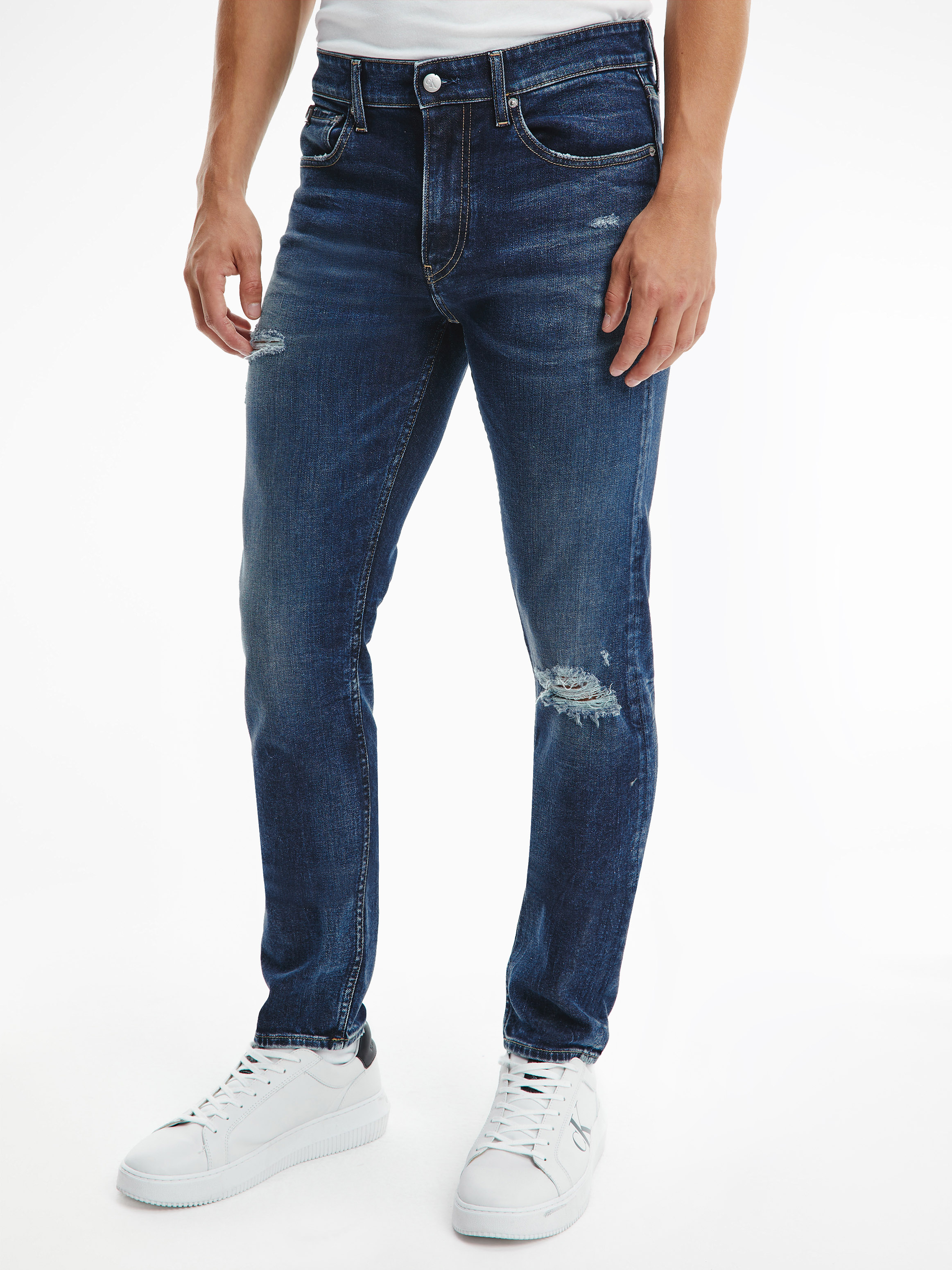 calvin klein tapered jeans