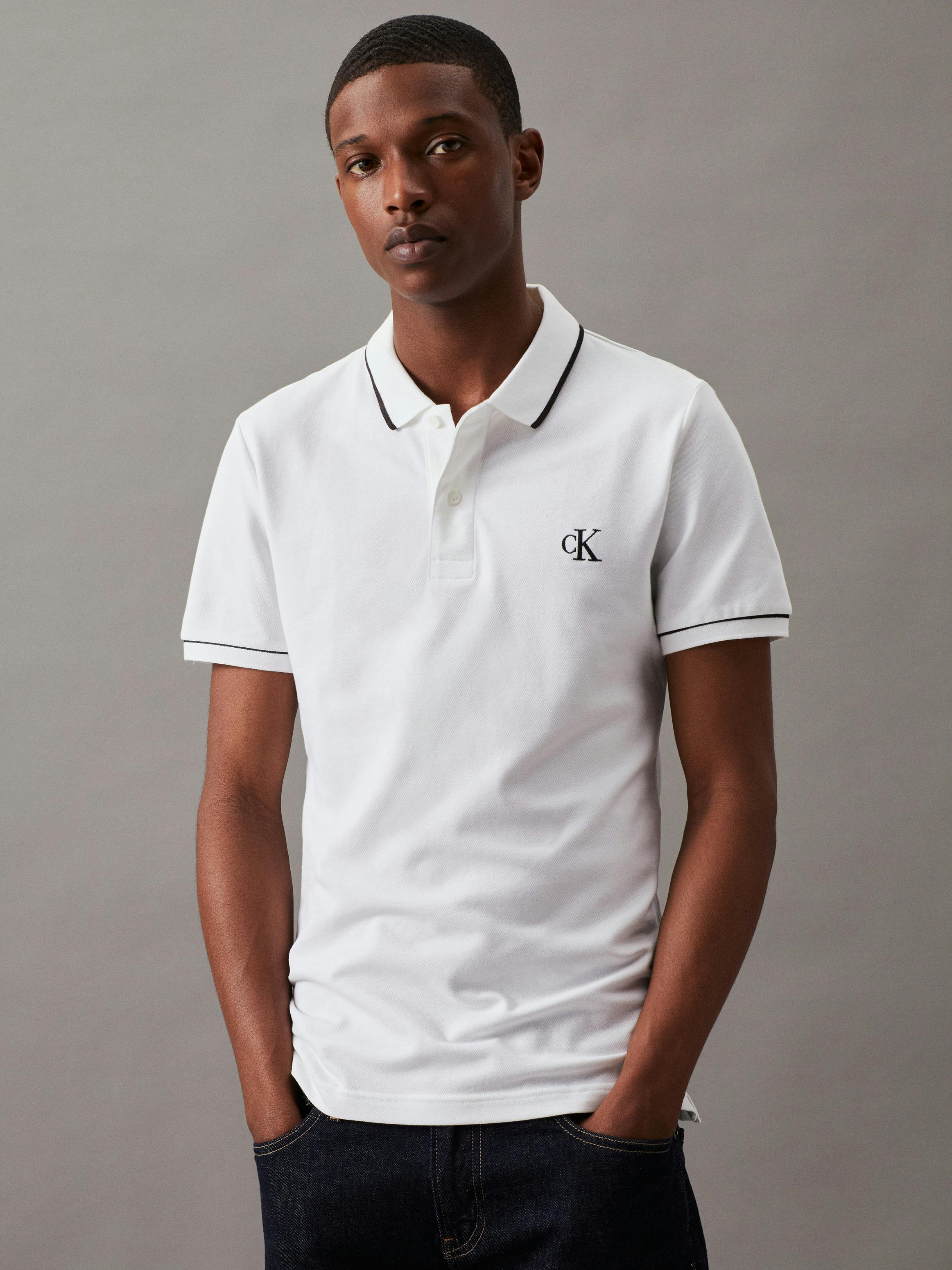 Slim Tipping Polo Shirt Calvin Klein