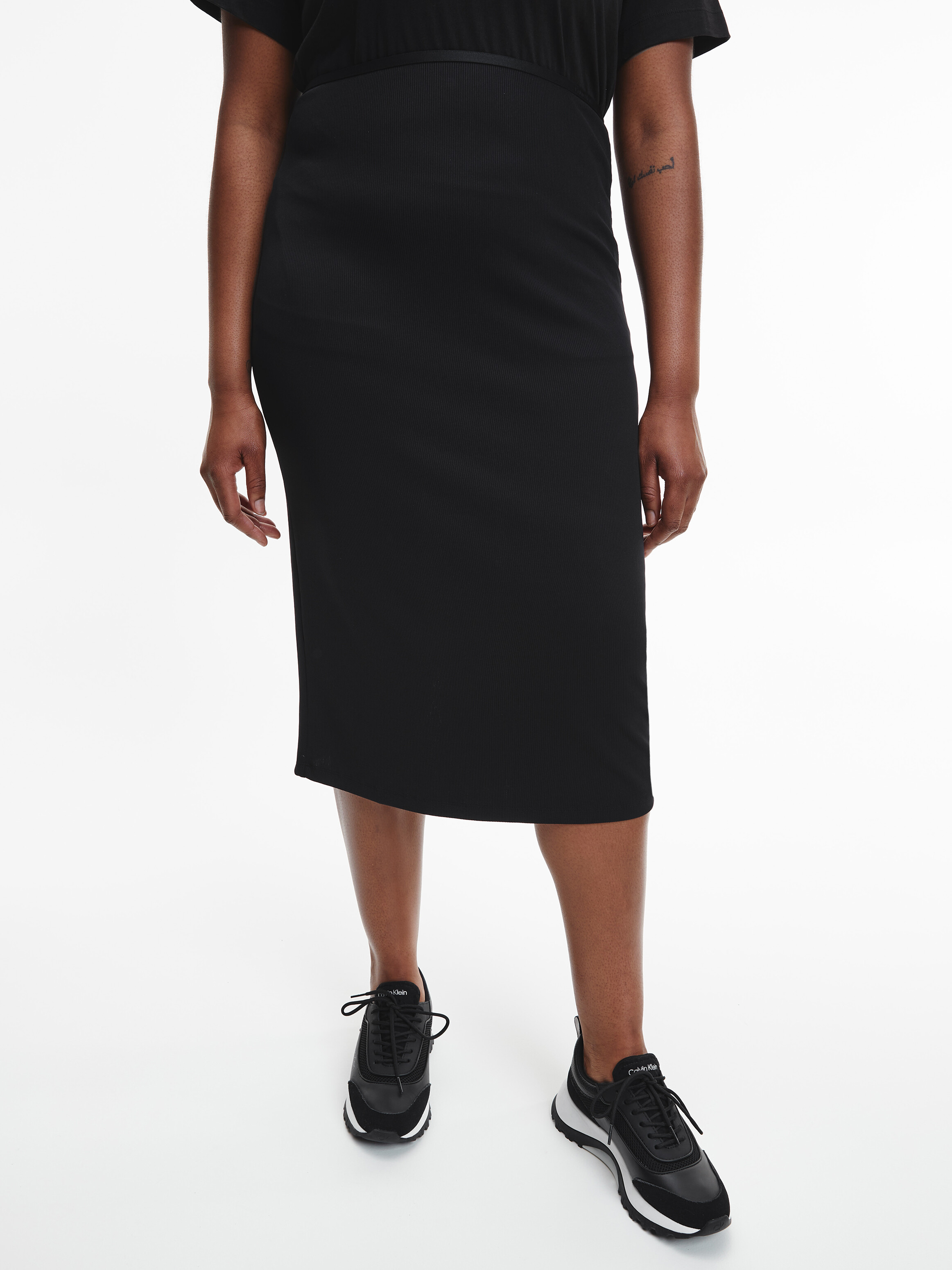 Calvin klein plus size pencil skirt best sale