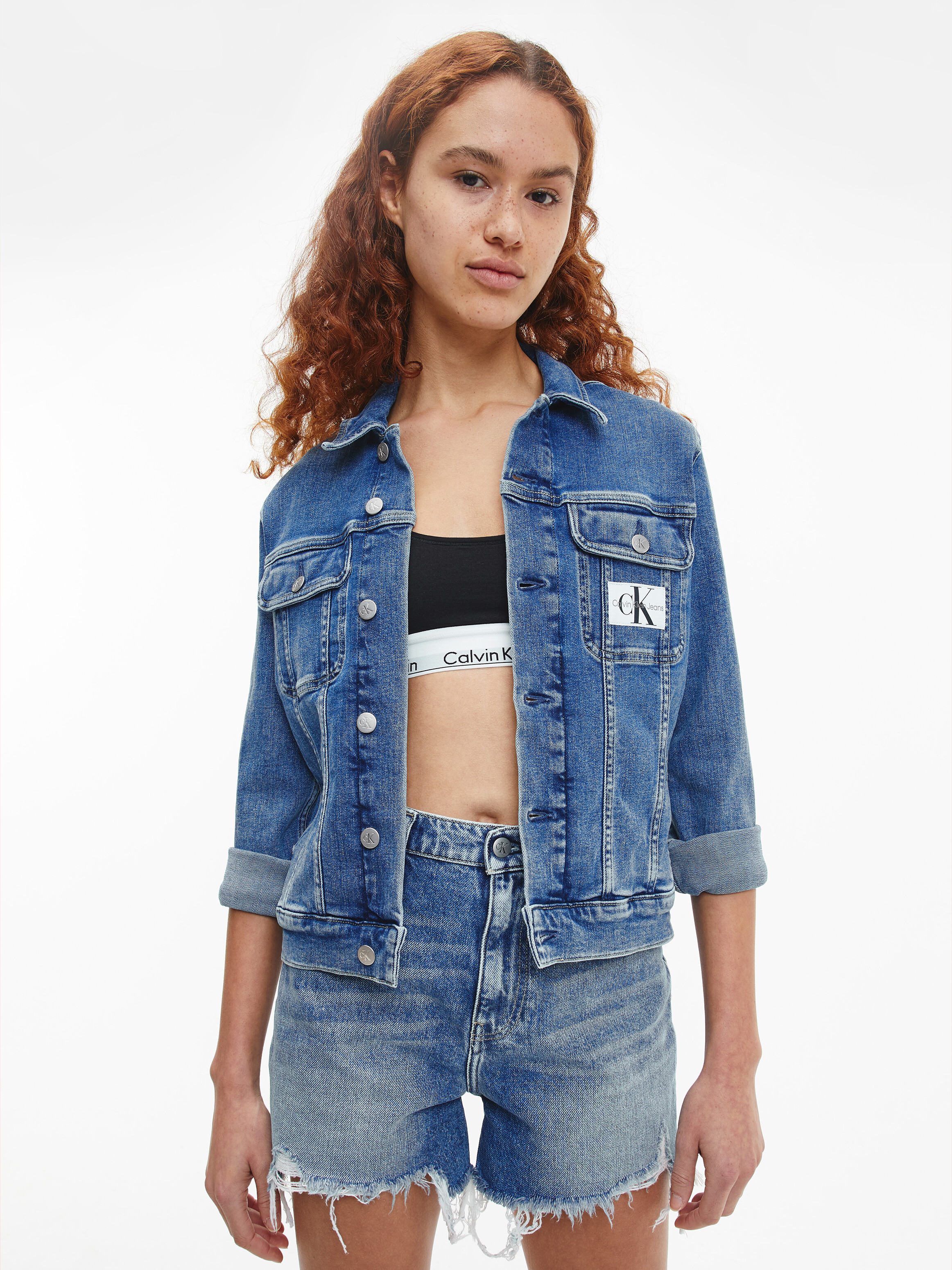 calvin klein plus size winter coats & jackets