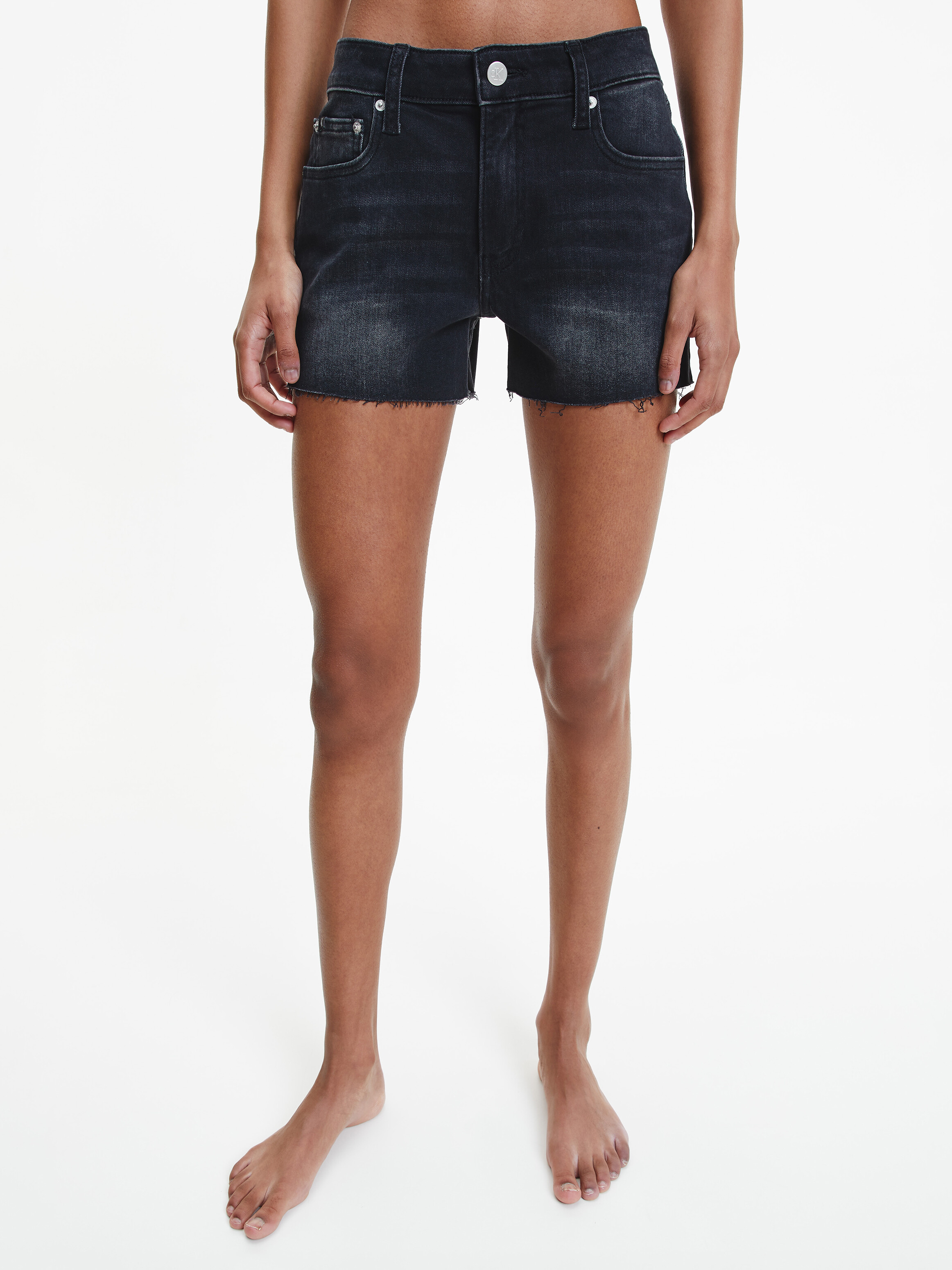 calvin klein womens jean shorts