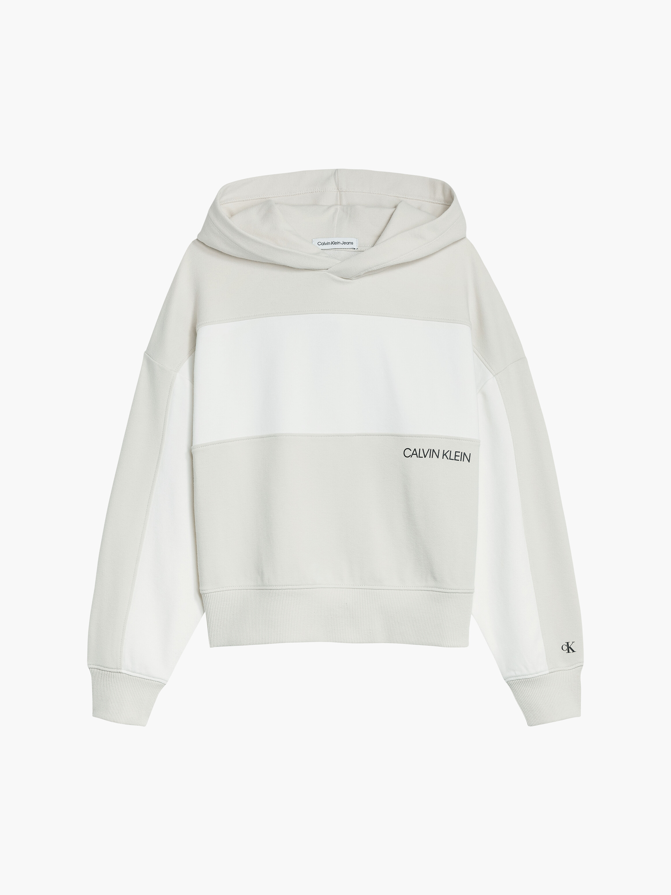 Calvin klein cheap colour block hoodie