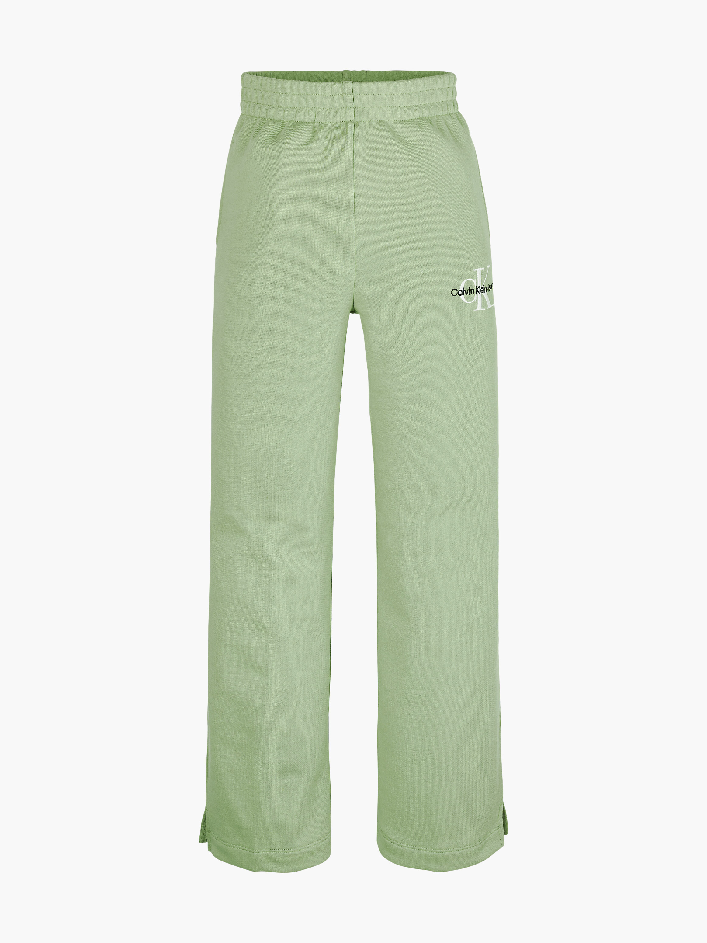 Cotton Terry Straight Joggers Calvin Klein