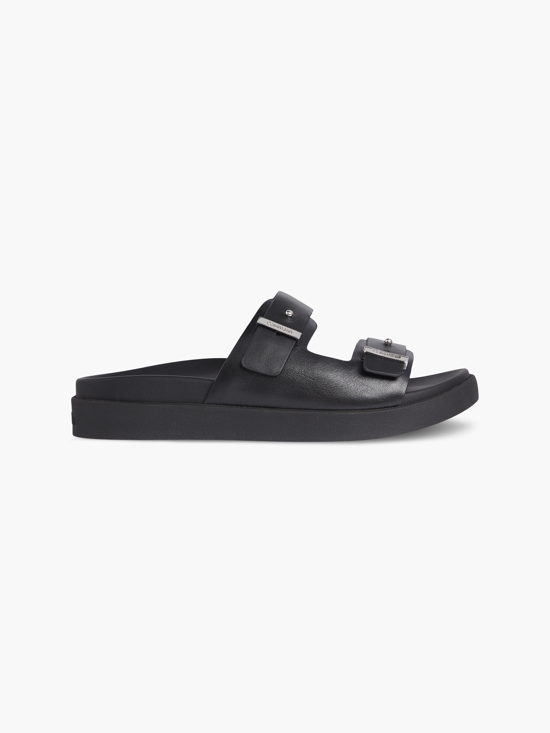 Calvin klein leather on sale sandals