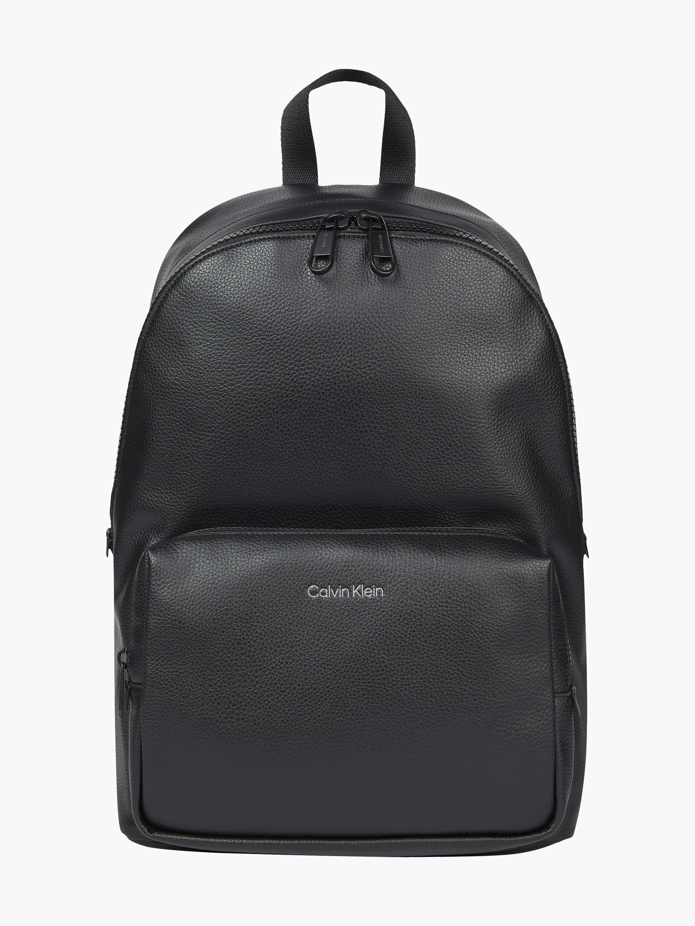 Calvin klein leather rucksack Clearance