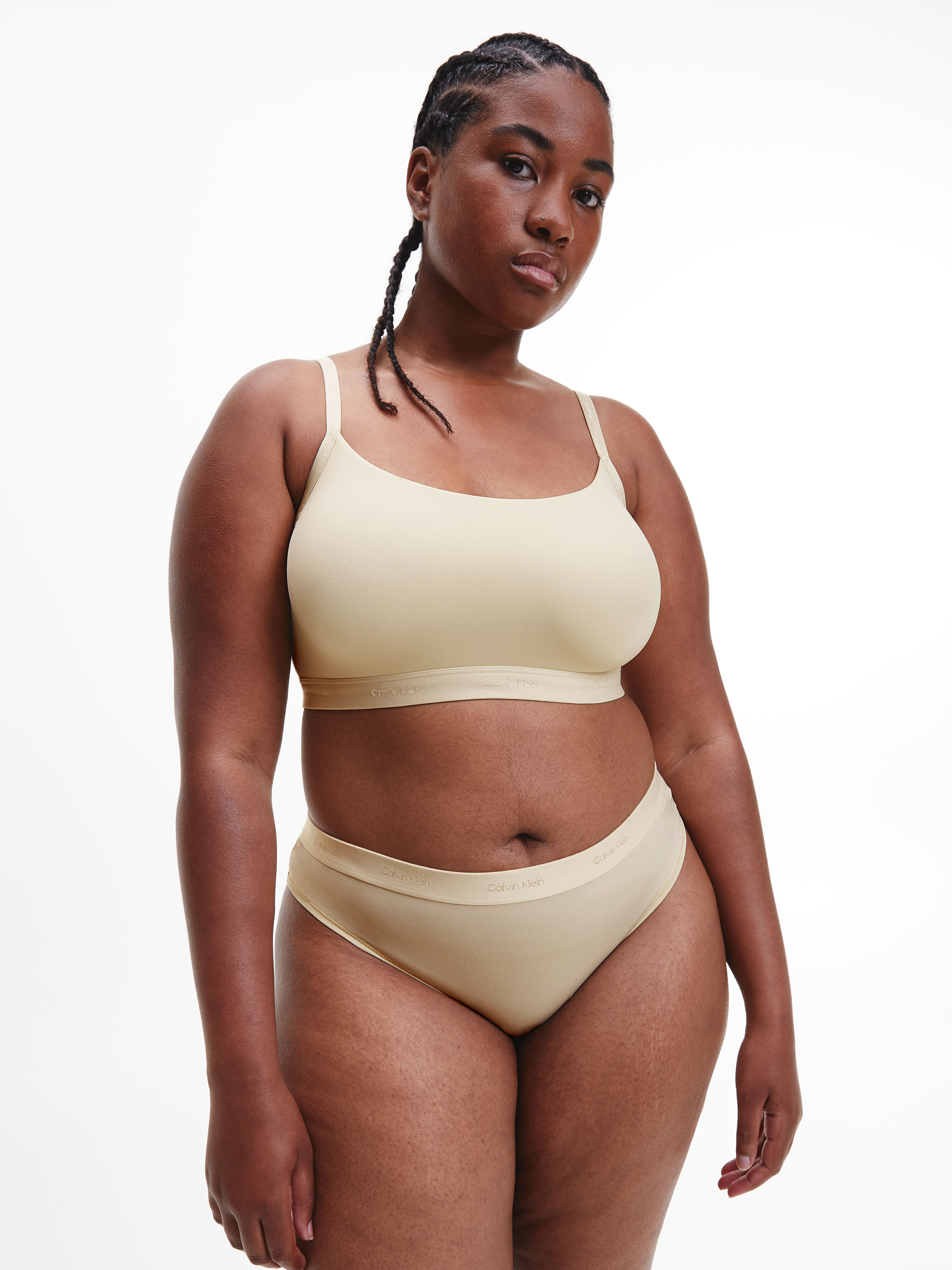 Calvin klein plus shop size bralette review