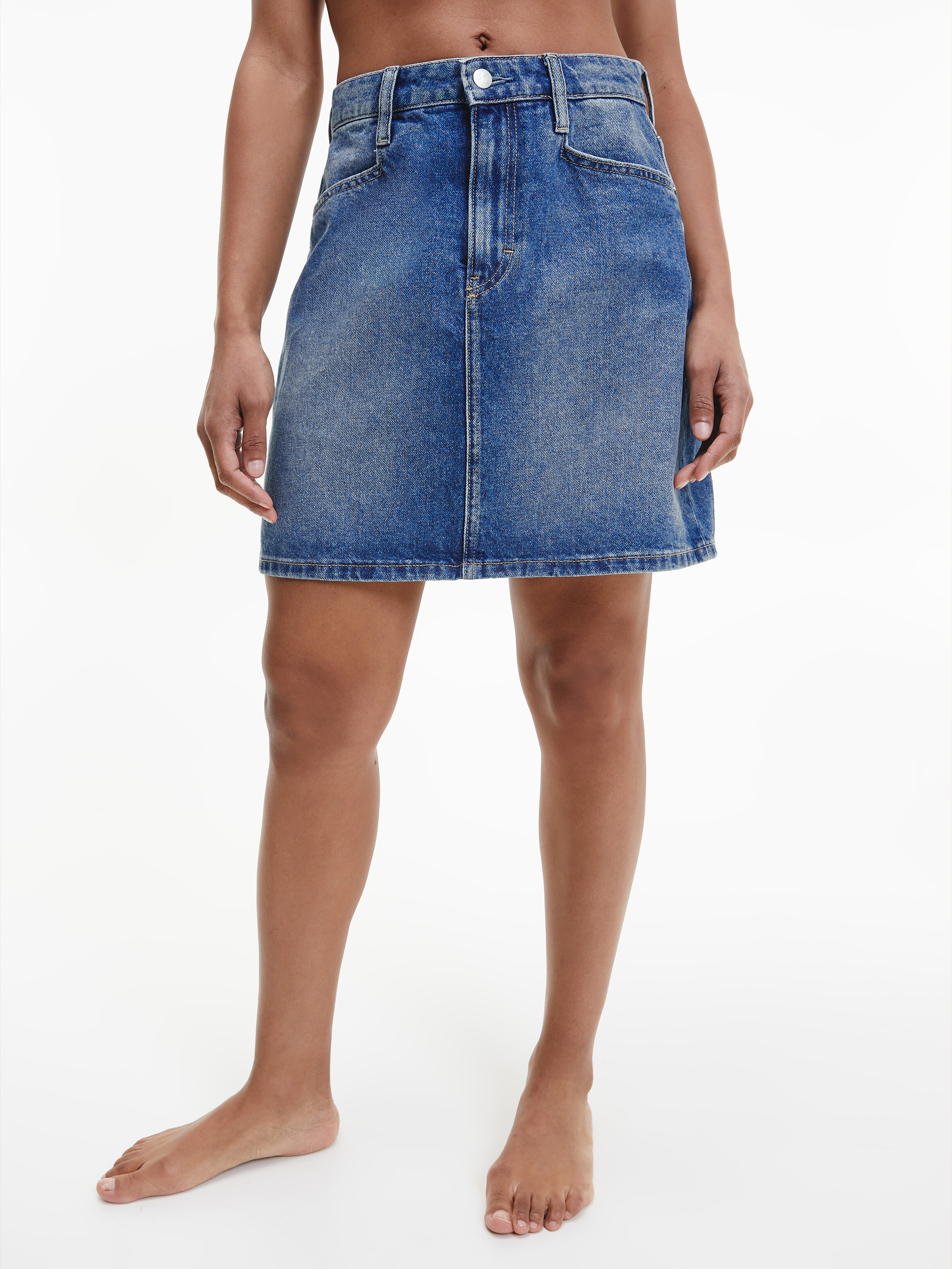 Calvin klein jeans outlet denim mini skirt