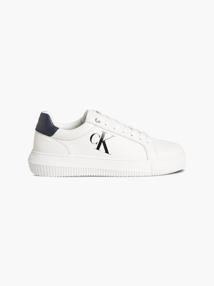 Calvin klein white trainers mens Clearance