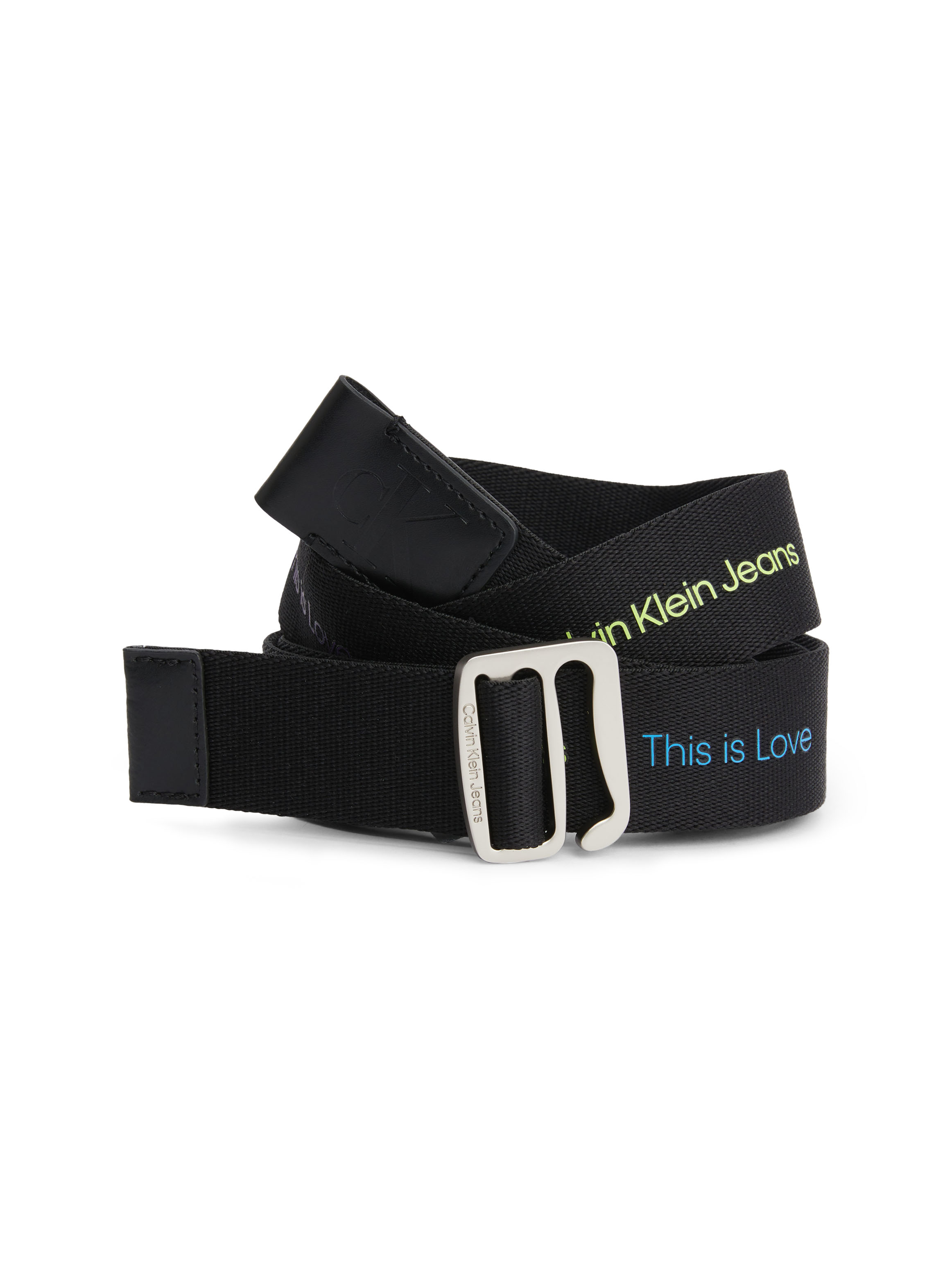 calvin klein jeans logo belt