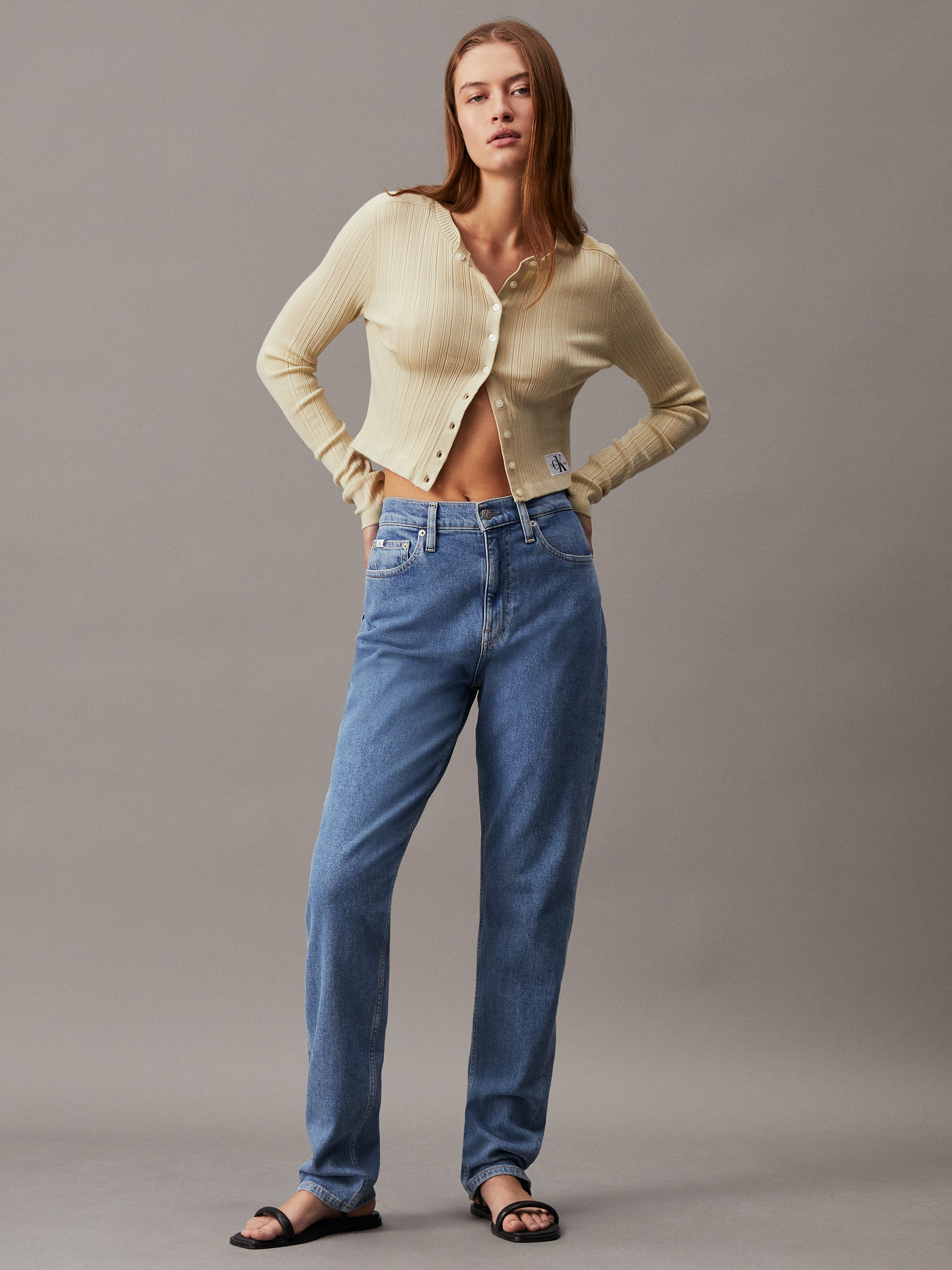 Authentic Slim Straight Jeans | Calvin Klein