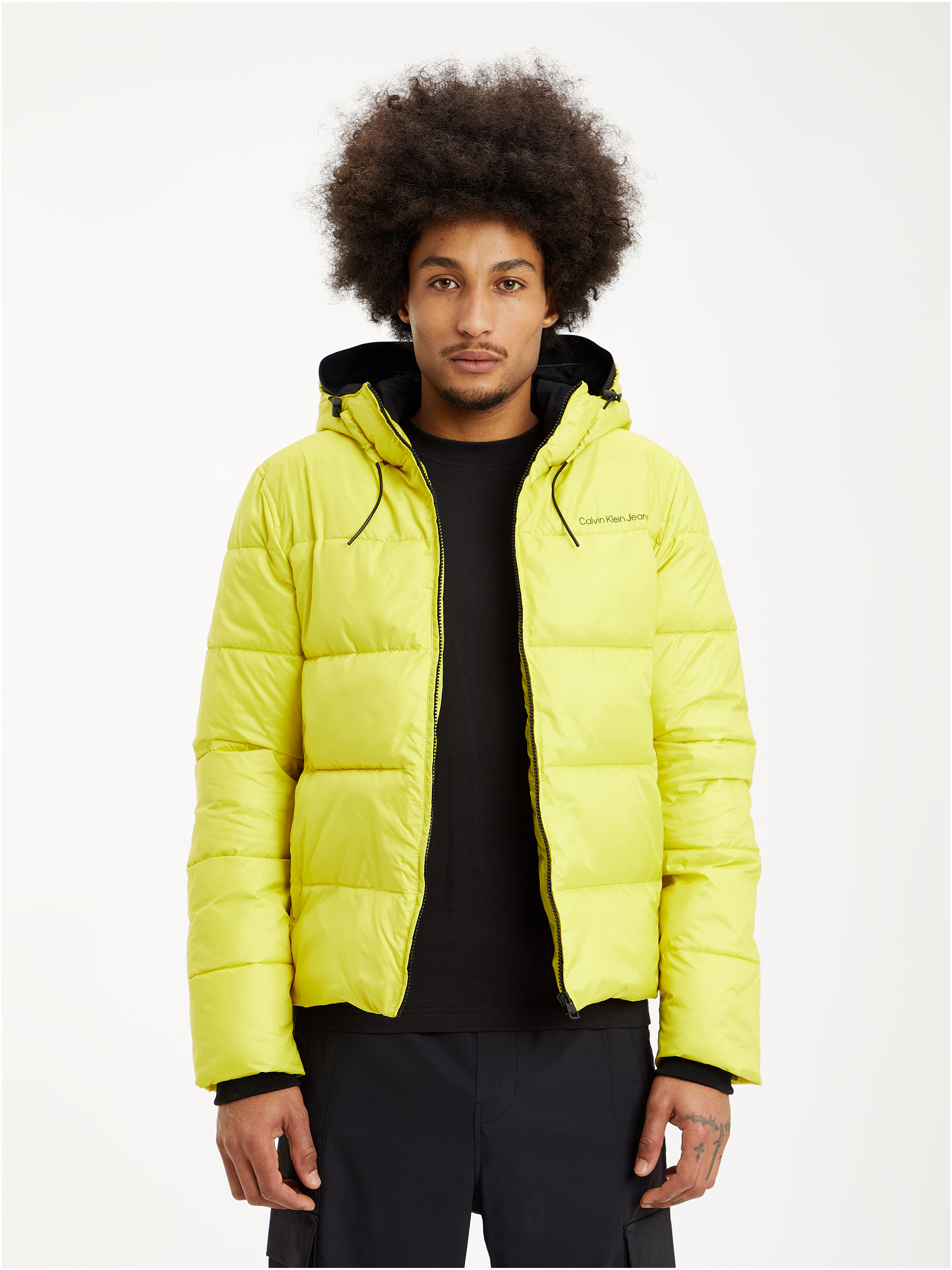 Calvin klein yellow discount jacket