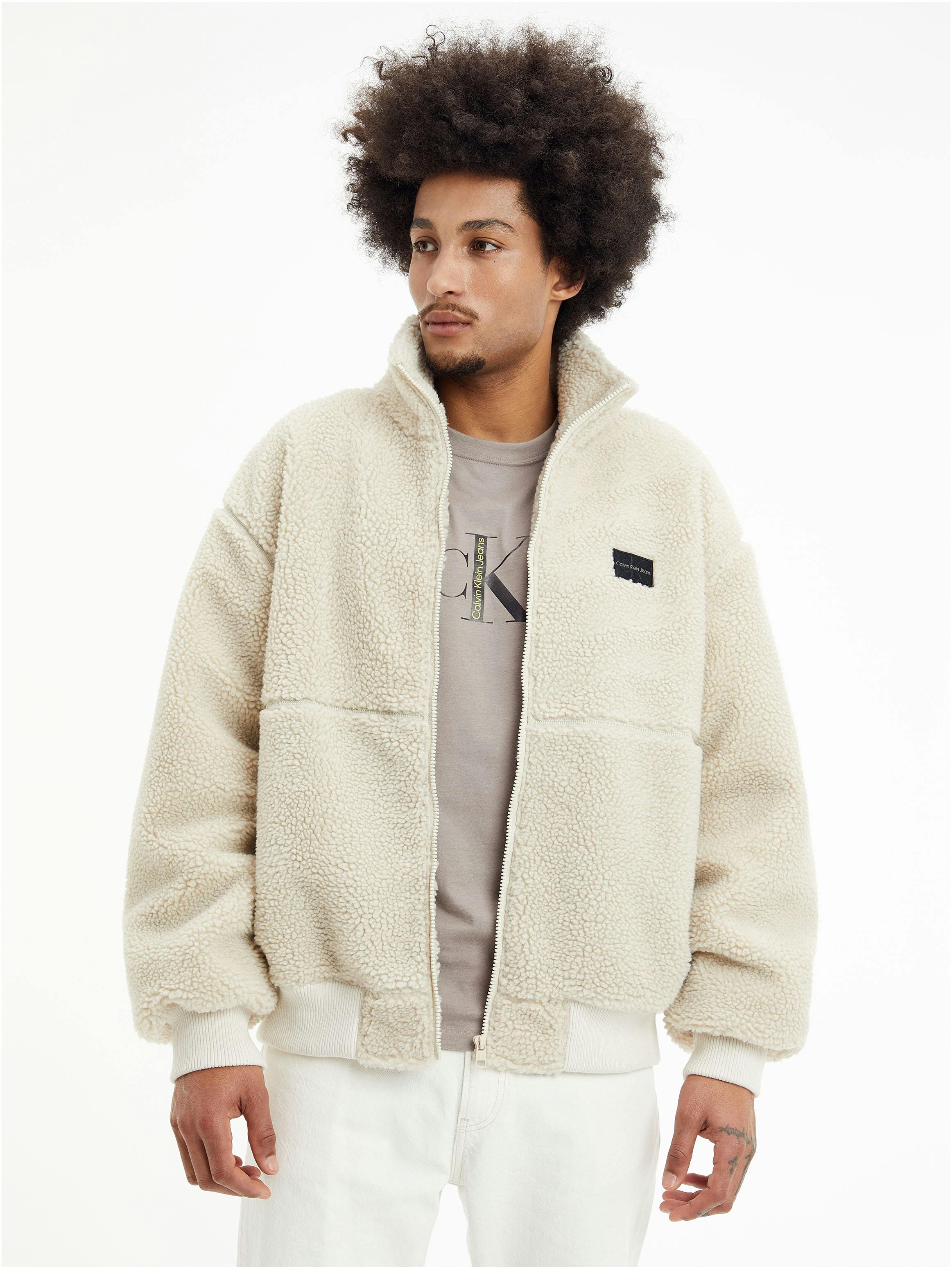 Calvin klein sherpa coat Clearance