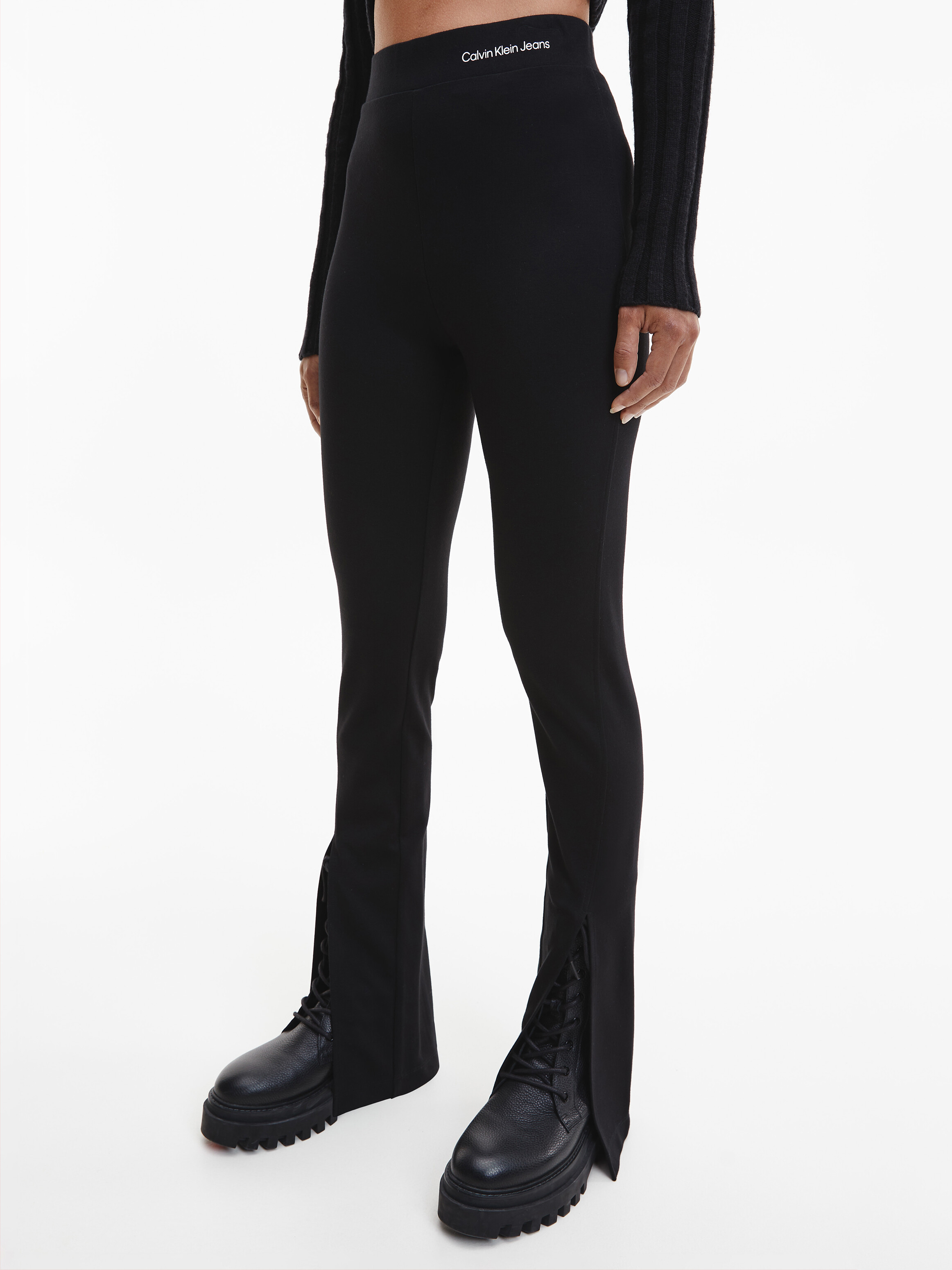 Calvin klein deals jersey leggings