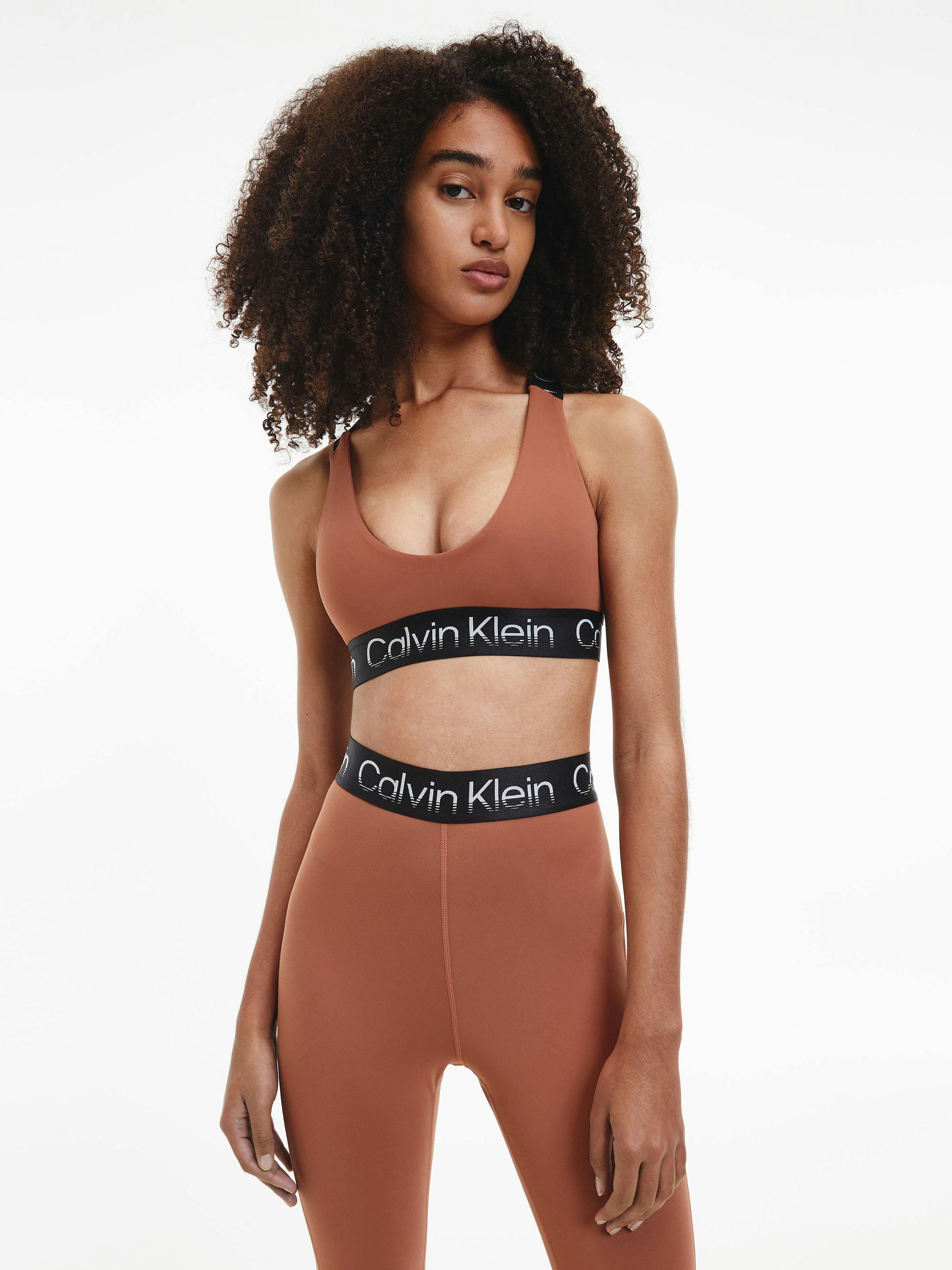 Women's calvin klein sports bra set Clearance