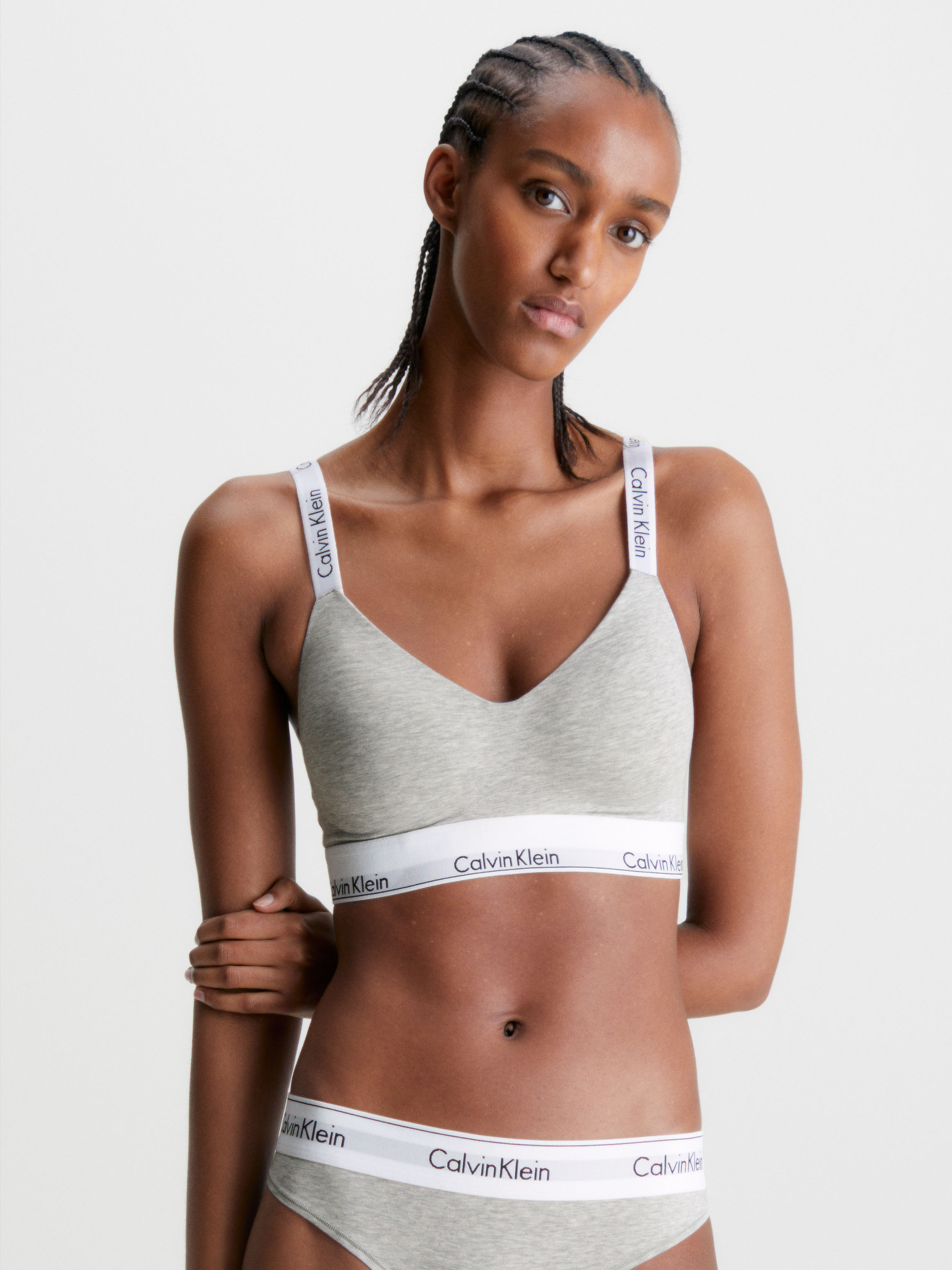 Calvin klein sports bra and underwear on sale set