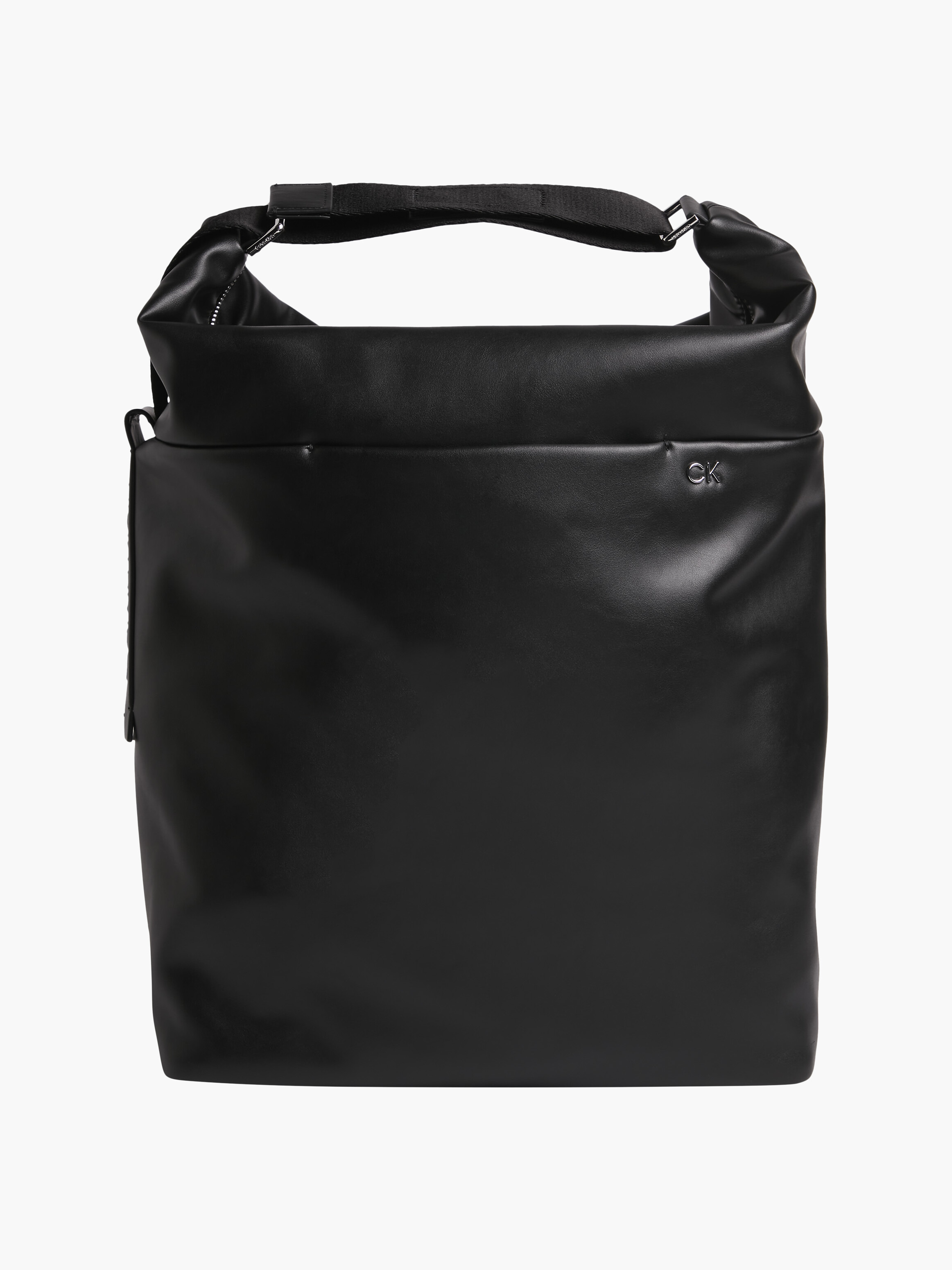 Faux Leather Tote Backpack Calvin Klein