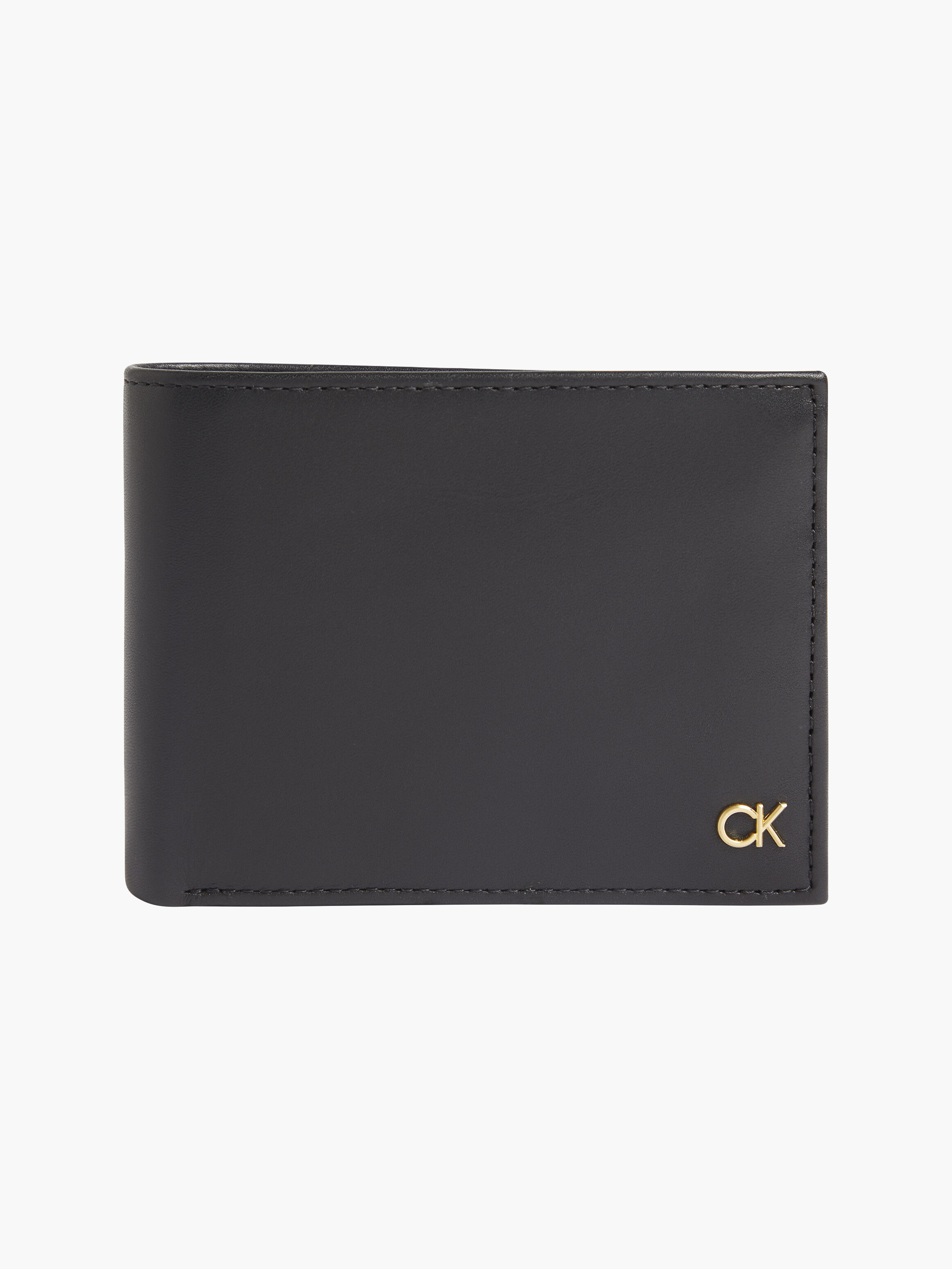 Leather Trifold Wallet Calvin Klein