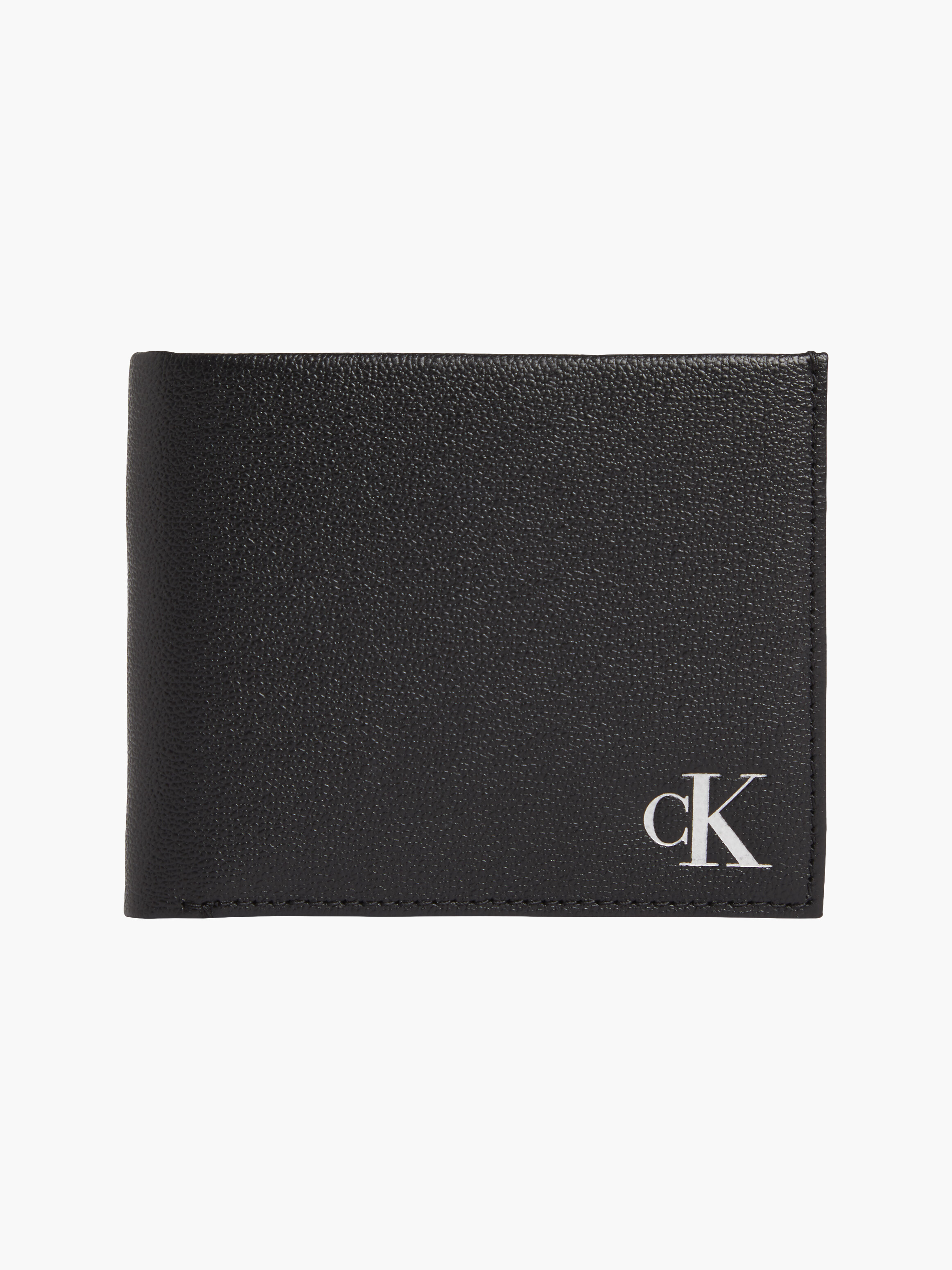 Leather Trifold Wallet Calvin Klein
