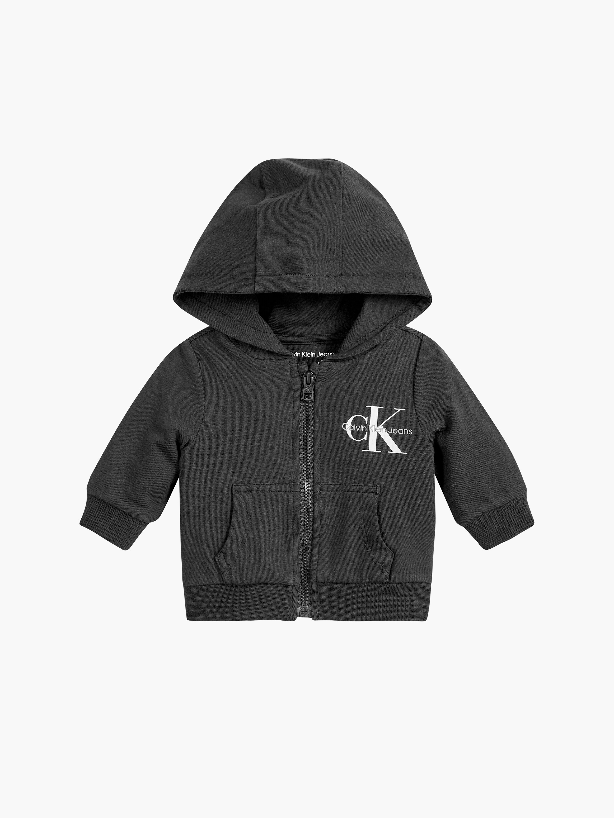 Infant black zip up on sale hoodie