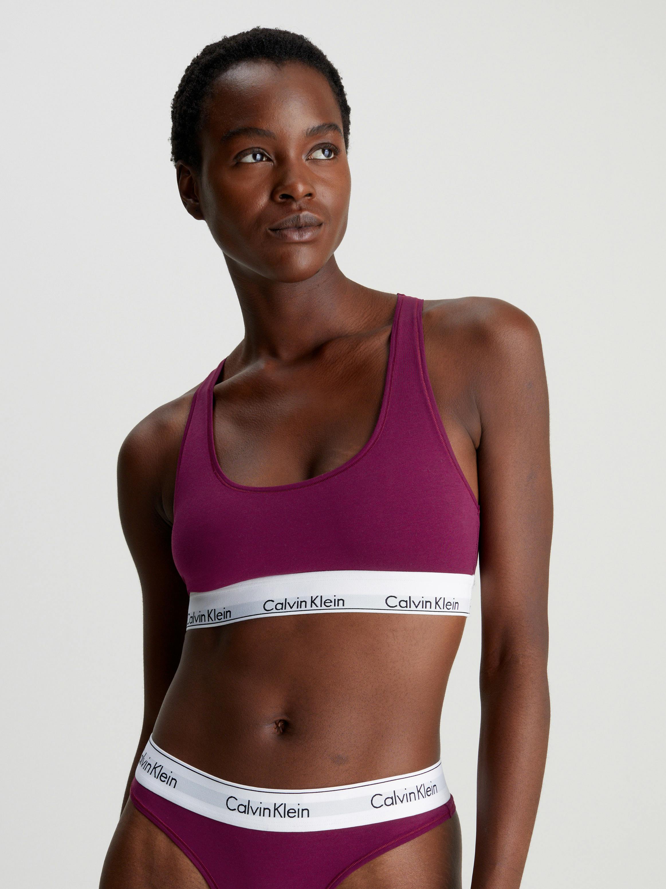 Sports Bra Maroon Calvin Klein Bra Buy Calvin Klein Underwear
