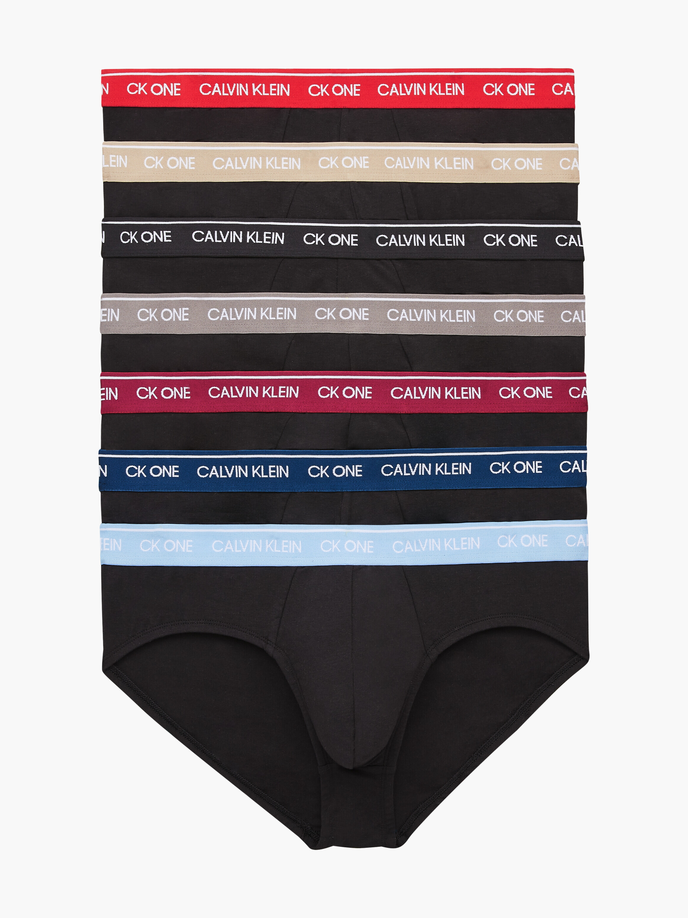 Ck One 7 Pack Hip Briefs Briefs Calvin Klein