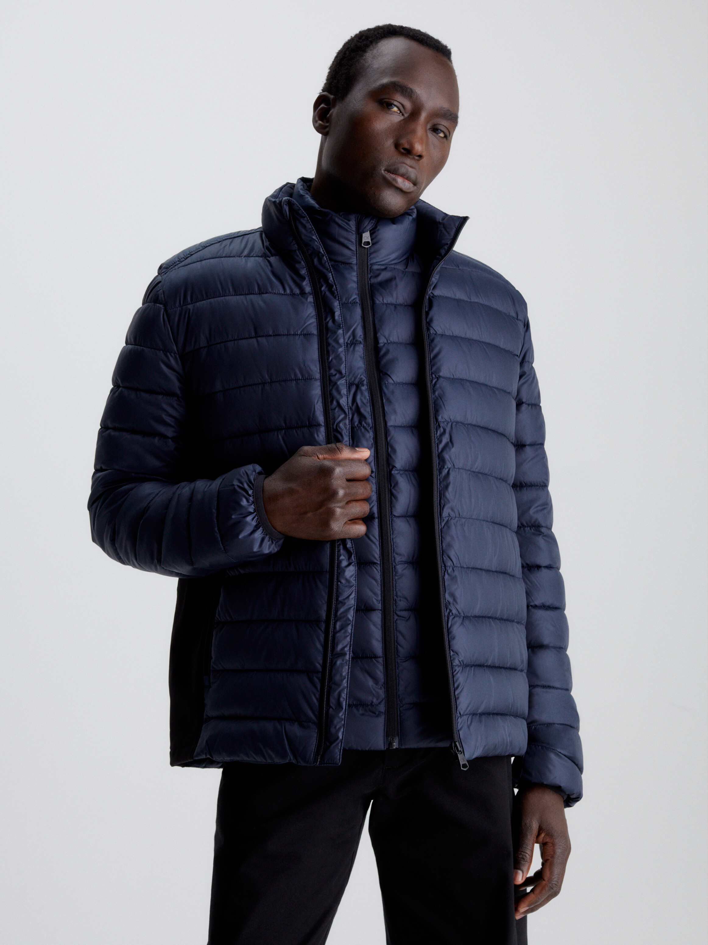 Calvin klein navy discount jacket