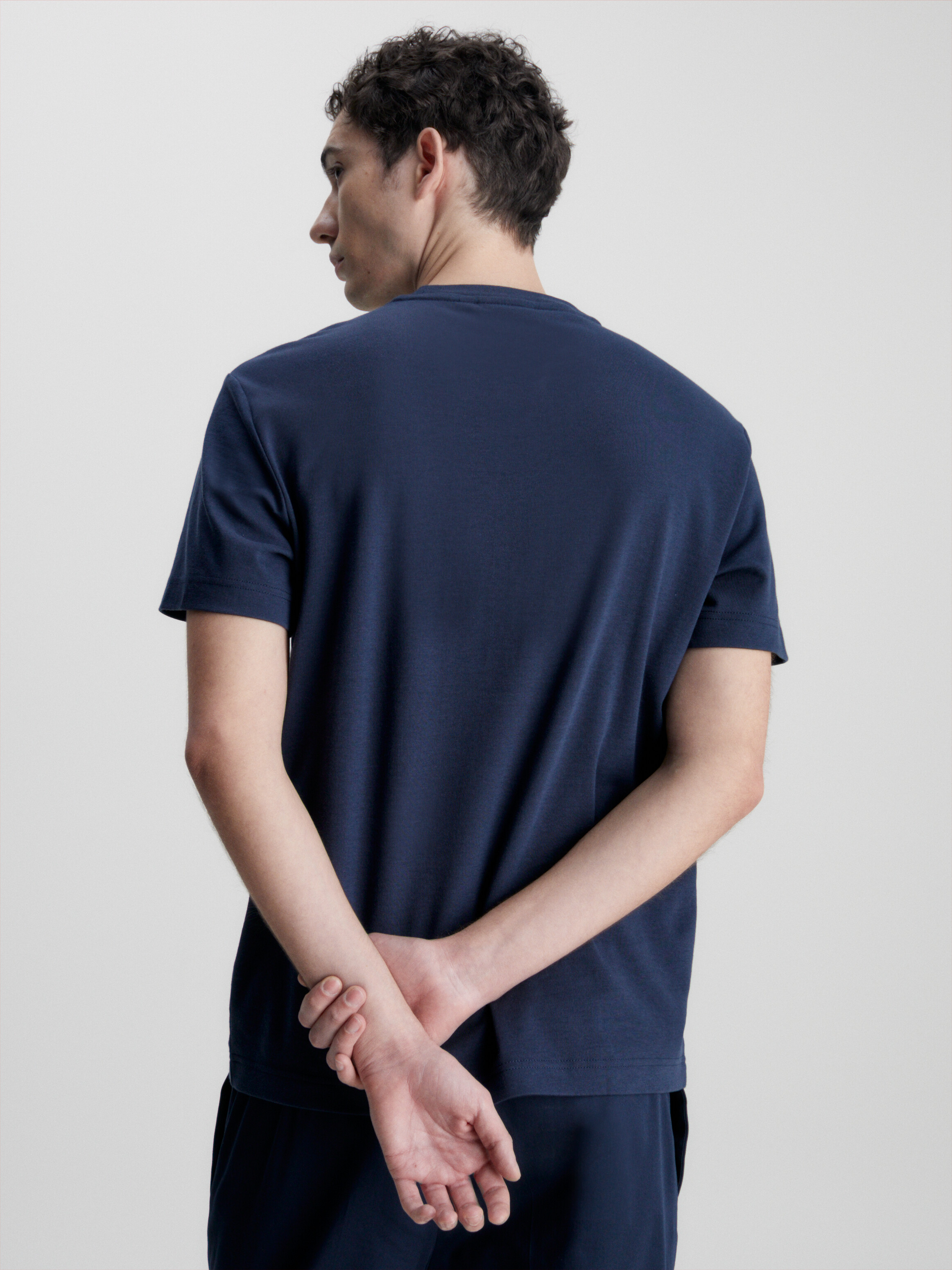 Tシャツ・カットソー K-WAY Men T-shirt Blue K5135HW K89 Men's t-shirt: K-Way short-sleeved shirts