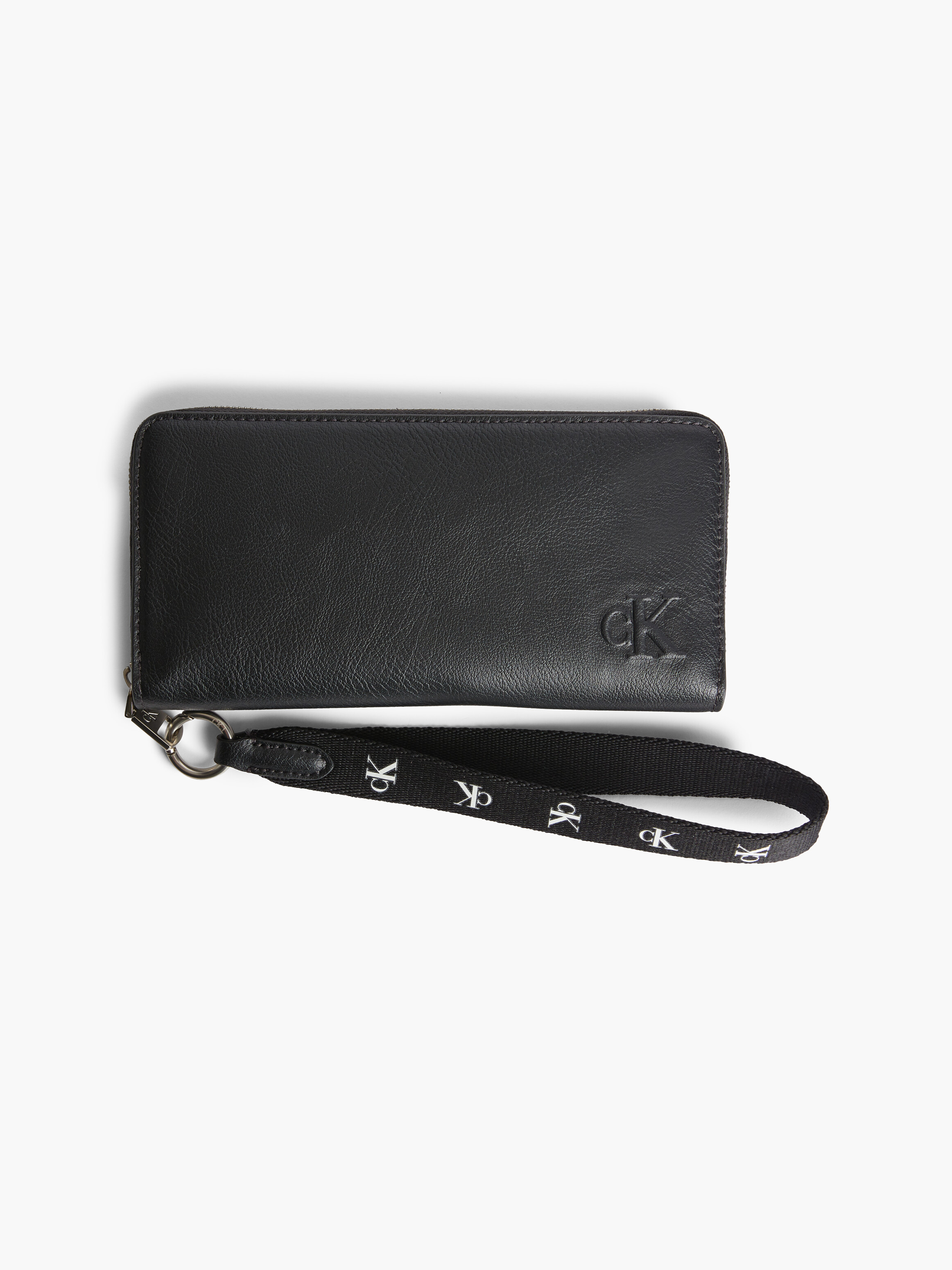 Zip Around Wallet with Strap Calvin Klein