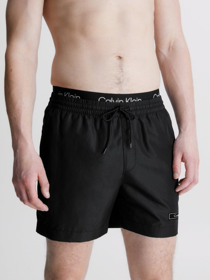 Core Solids Double Waistband Swim Shorts | Calvin Klein