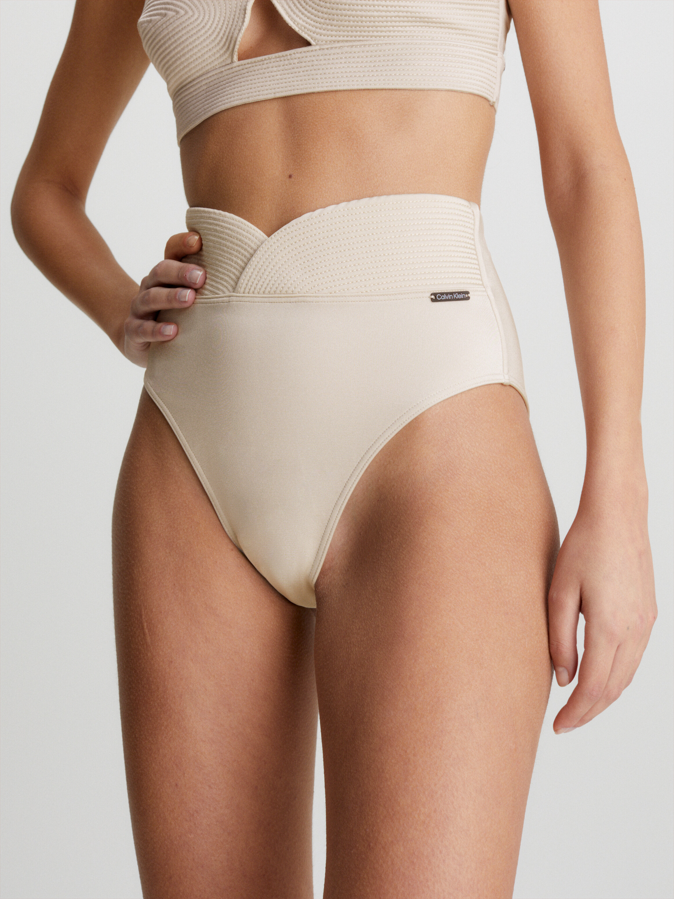 Calvin klein swimwear sales high waisted