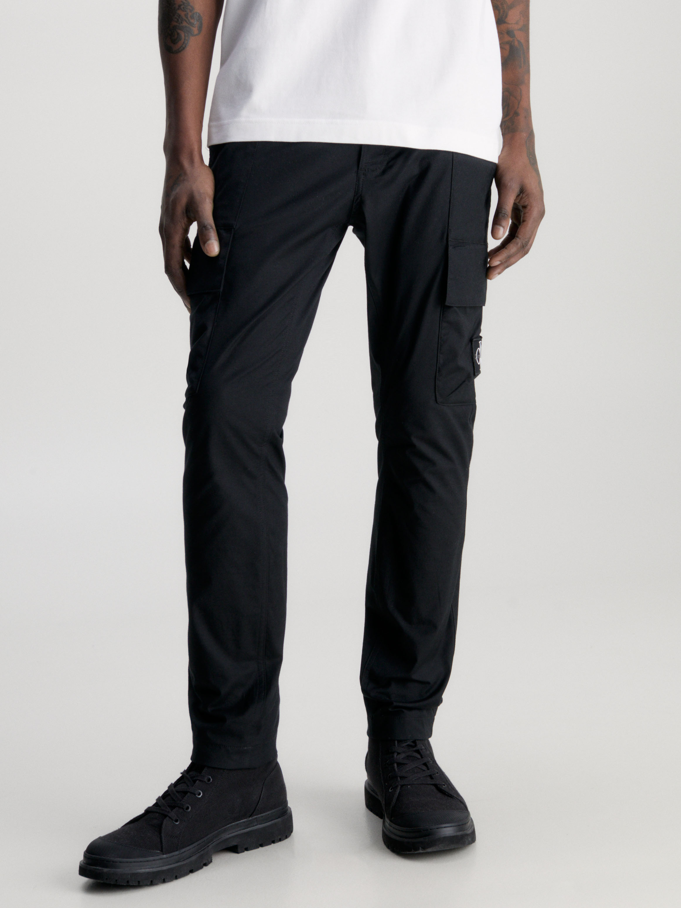 Skinny Washed Cargo Pants Calvin Klein