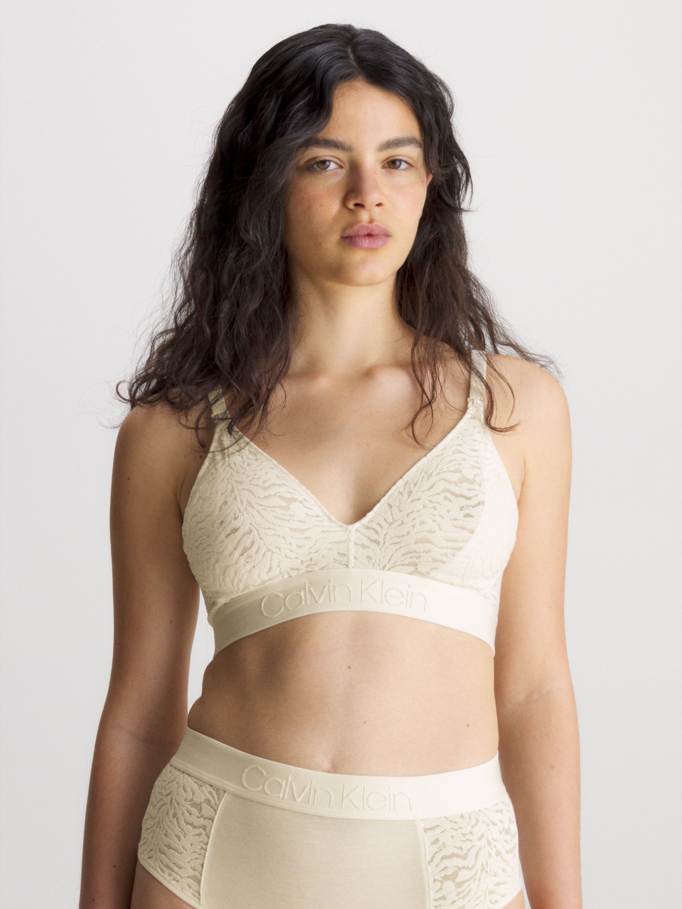 Calvin klein best sale lace bralette set