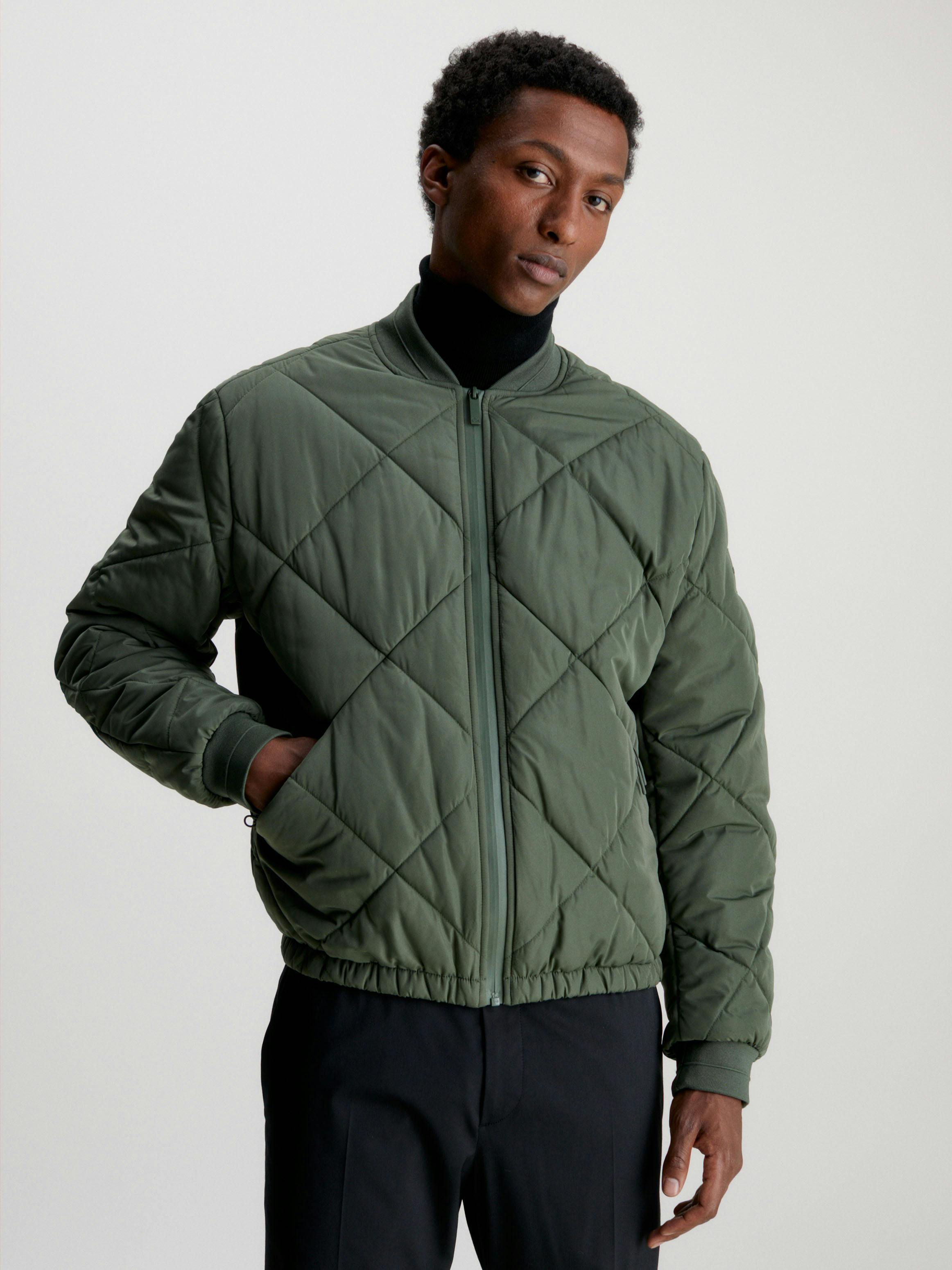 Quilted Bomber Jacket Calvin Klein