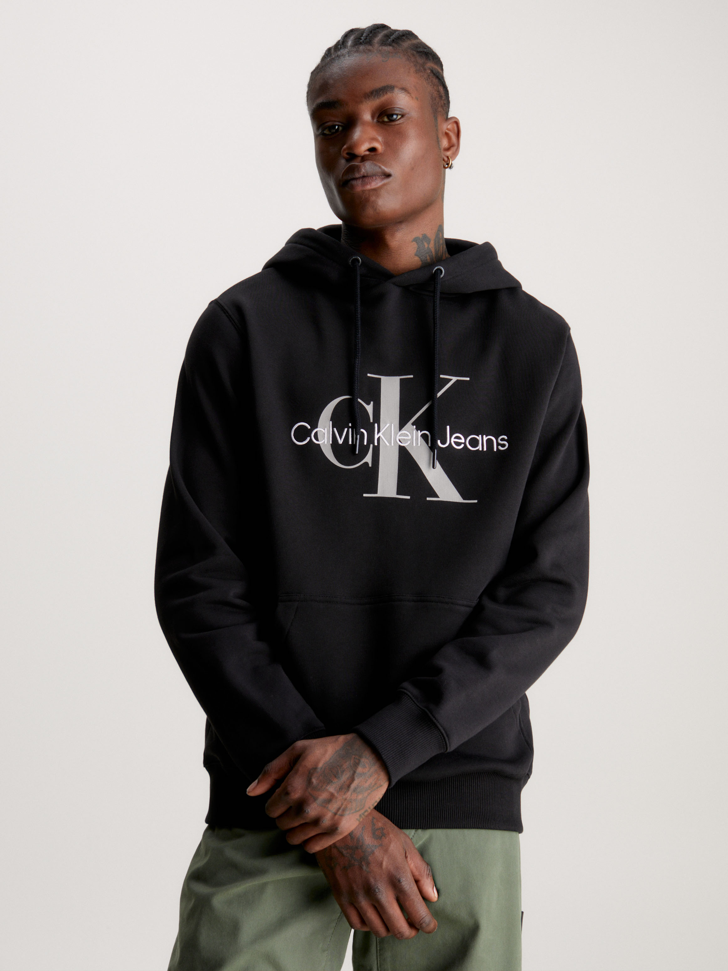 Monogram Logo Hoodie Calvin Klein